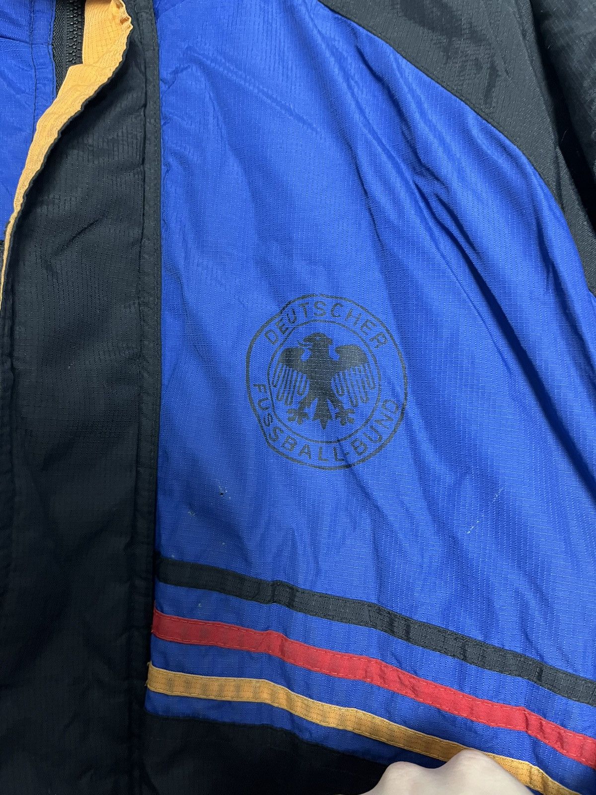 Adidas × Vintage Vintage 90s deutschland jacket soccer Size US XXL / EU 58 / 5 - 2 Thumbnail