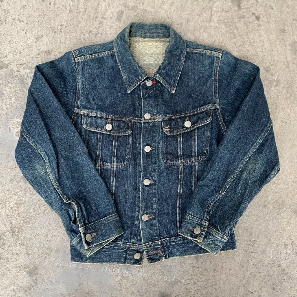 45rpm 45rpm Japanese Storm Rider Denim Jacket Size L / US 10 / IT 46 - 1 Thumbnail