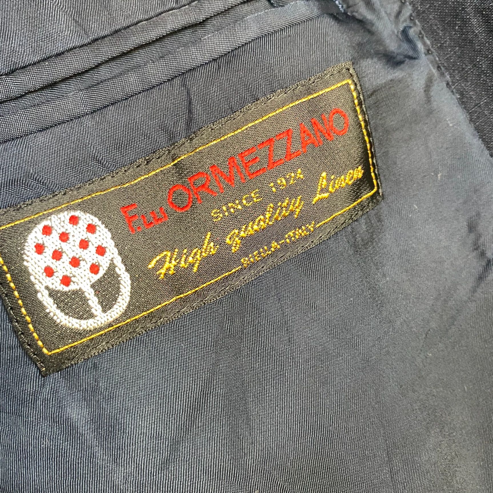 Nordstrom John W. Nordstrom Blazer 42L Navy Blue Linen Size 42R - 2 Thumbnail