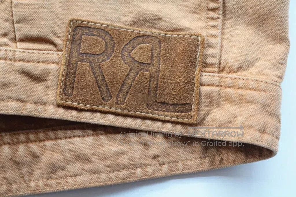 RRL Ralph Lauren ratf rrl canvas jacket type 2 trucker. Size US M / EU 48-50 / 2 - 8 Thumbnail