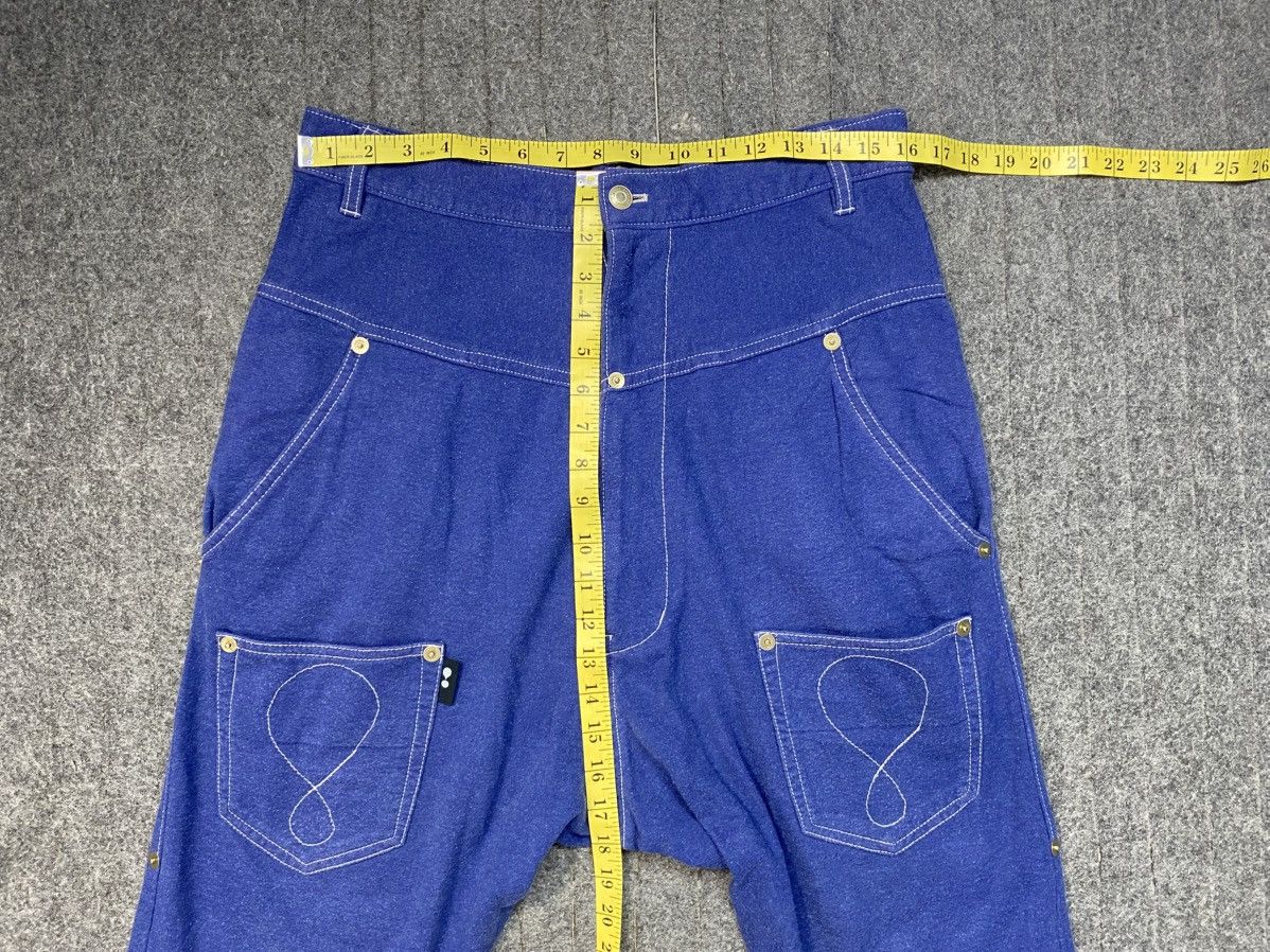 mercibeaucoup Mercibeaucoup Jevous Enprie Issey Miyake Denim Baggy Rise 32 Size 32" / US 10 / IT 46 - 13 Thumbnail