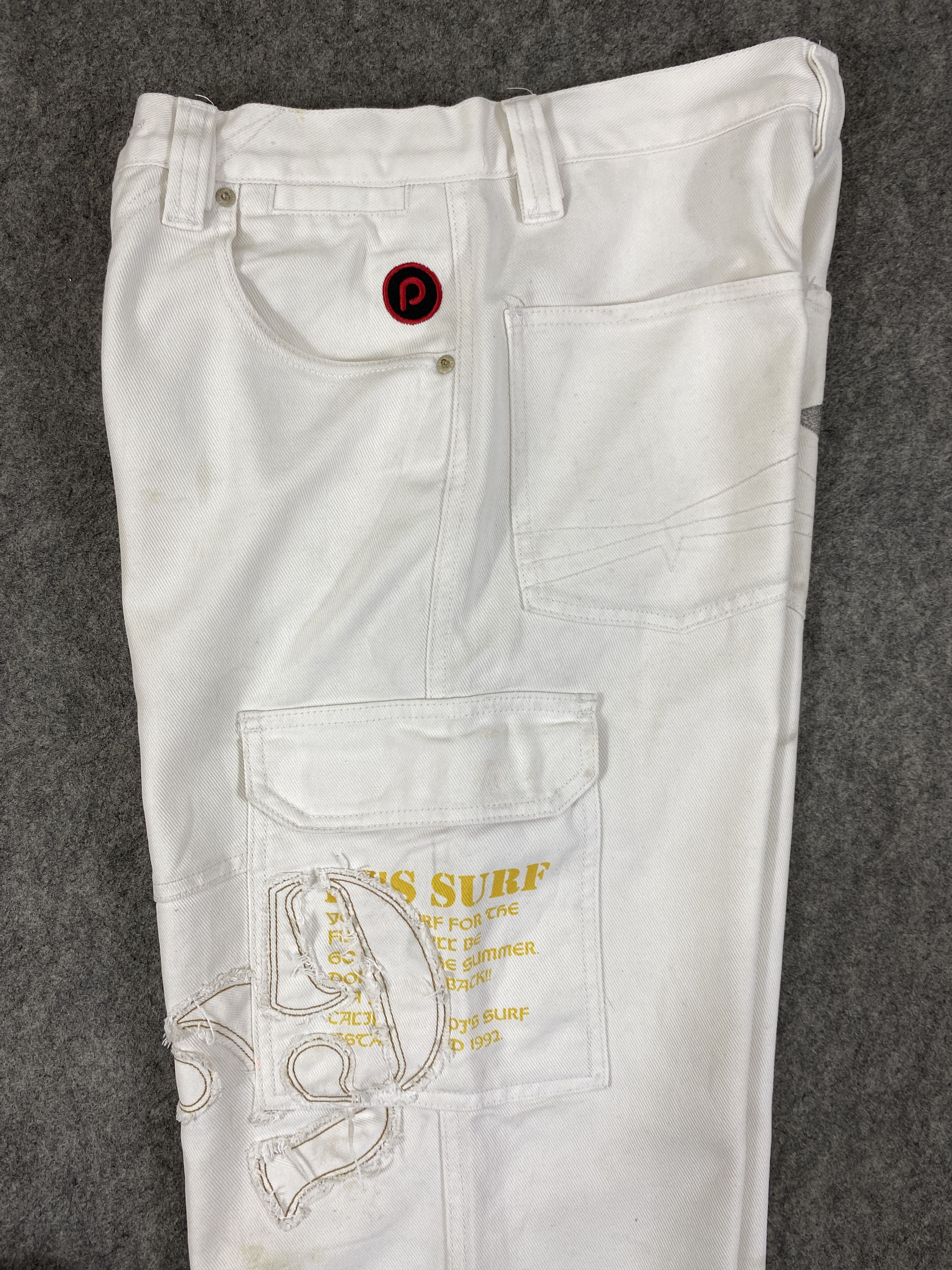 Japanese Brand PJs Surf Brand Cargo Pants Multi Pocket Pants -CP091 Size US 30 / EU 46 - 6 Thumbnail