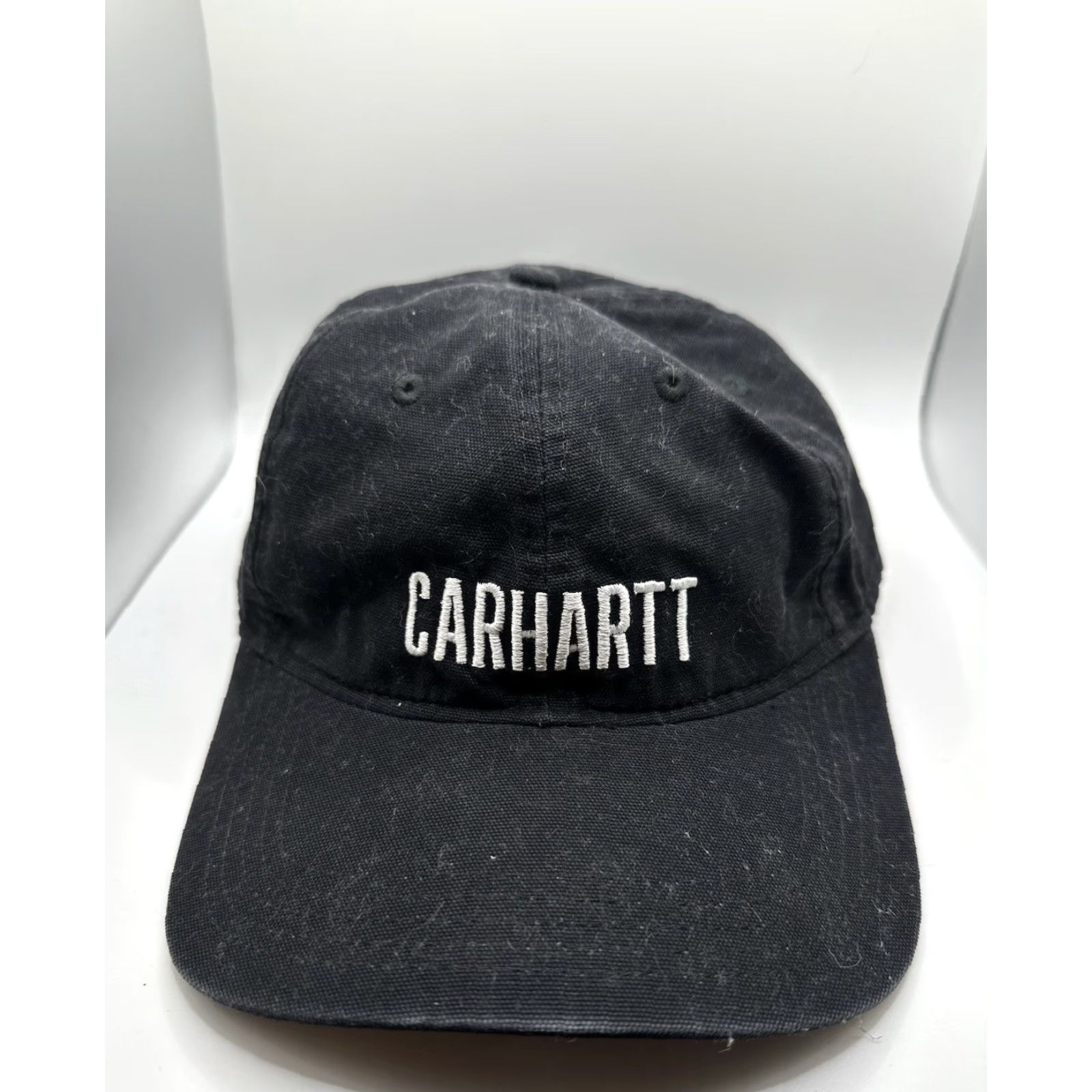 Carhartt Carhartt Hat Men's Black Canvas Odessa Cap XS Adult Black Baseball Cap Size ONE SIZE - 2 Thumbnail