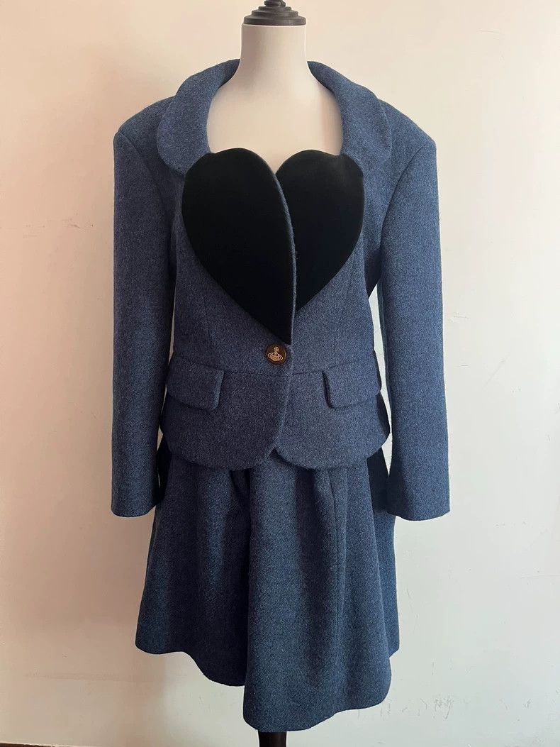 Vivienne Westwood Vivienne Westwood Blue love heart set Size S / US 4 / IT 40 - 1 Thumbnail