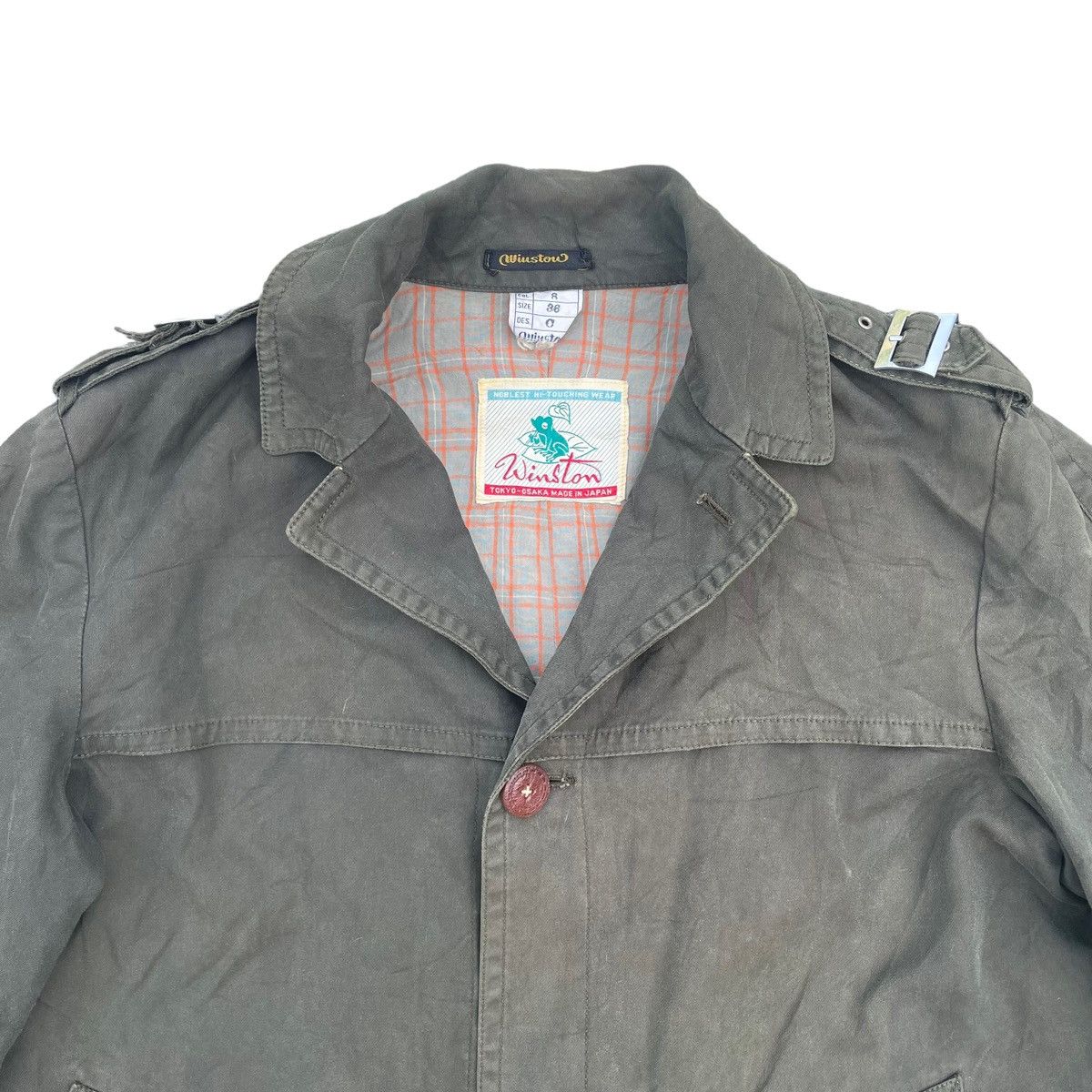 14th Addiction × Japanese Brand × Le Grande Bleu (L.G.B.) True Vintage Winston Tokyo-Osaka Made in Japan Parka Jacket Size US L / EU 52-54 / 3 - 3 Thumbnail