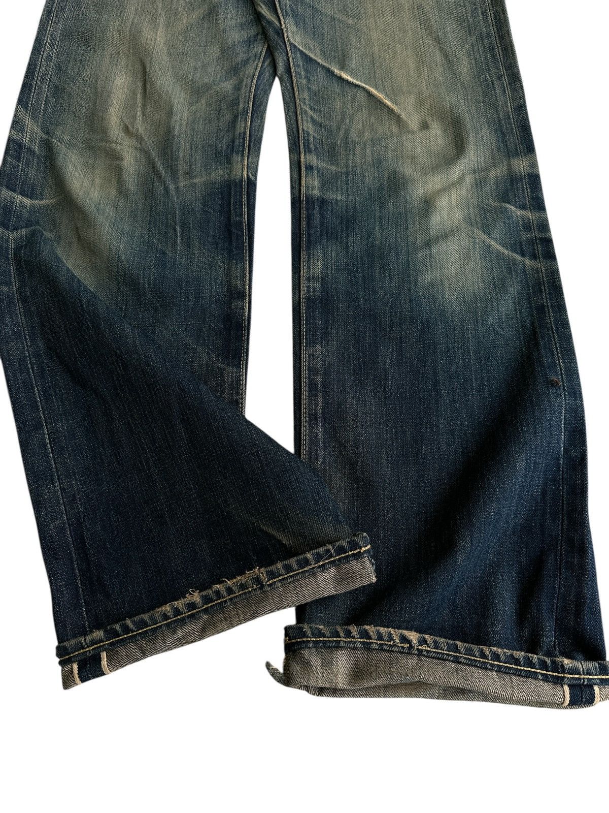 Kapital Distress Designer PPFM Selvedge Denim . Size US 31 - 8 Thumbnail
