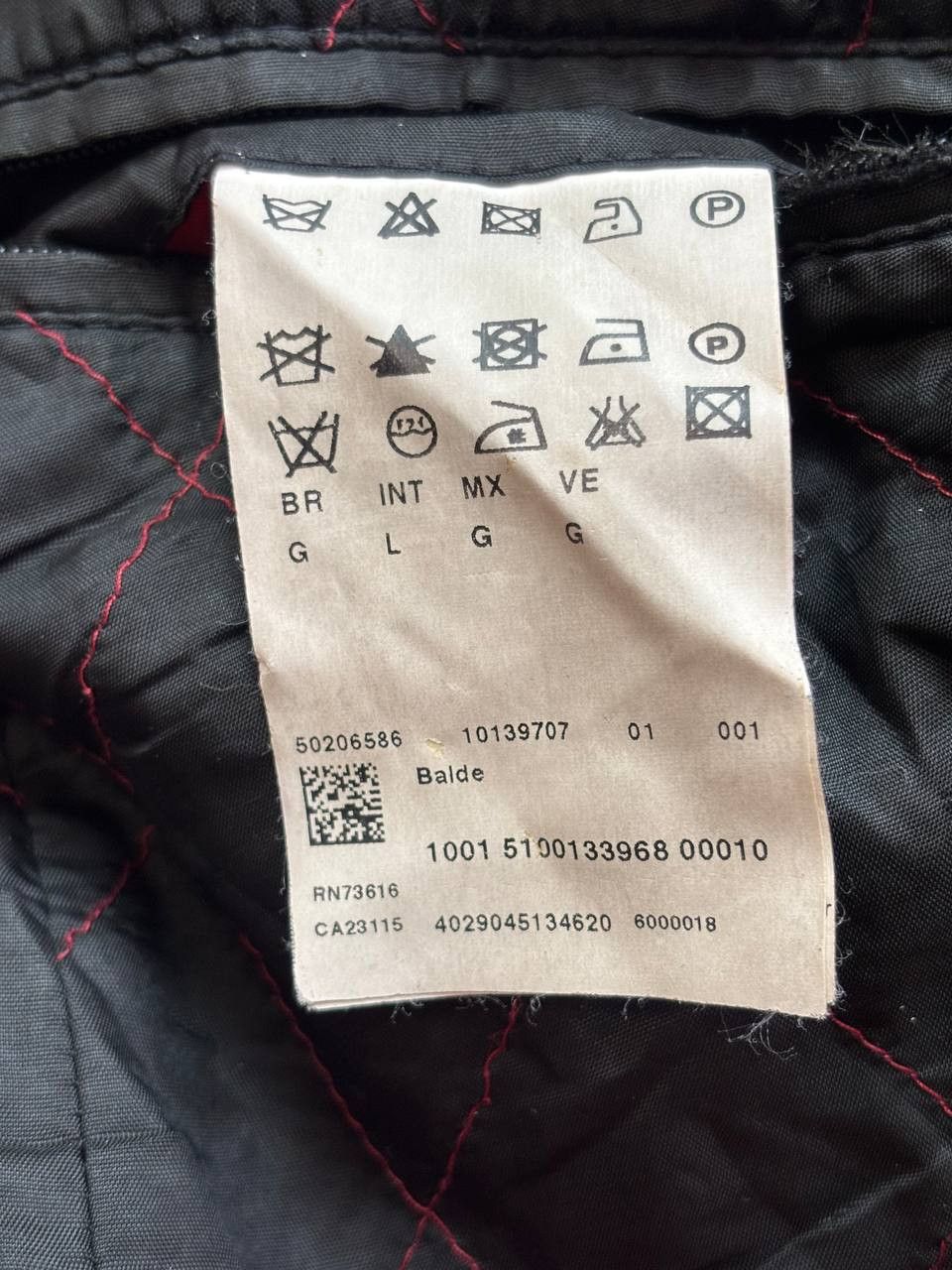Hugo Boss Hugo Boss Black Wool Blend Double Breasted Peacoat Large Size US L / EU 52-54 / 3 - 11 Thumbnail
