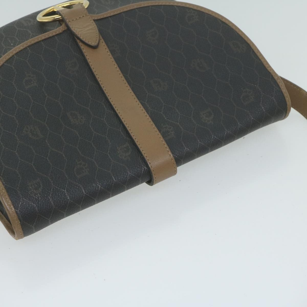 Dior DIOR Honeycomb Canvas Shoulder Bag Pvc Black Size ONE SIZE - 6 Thumbnail