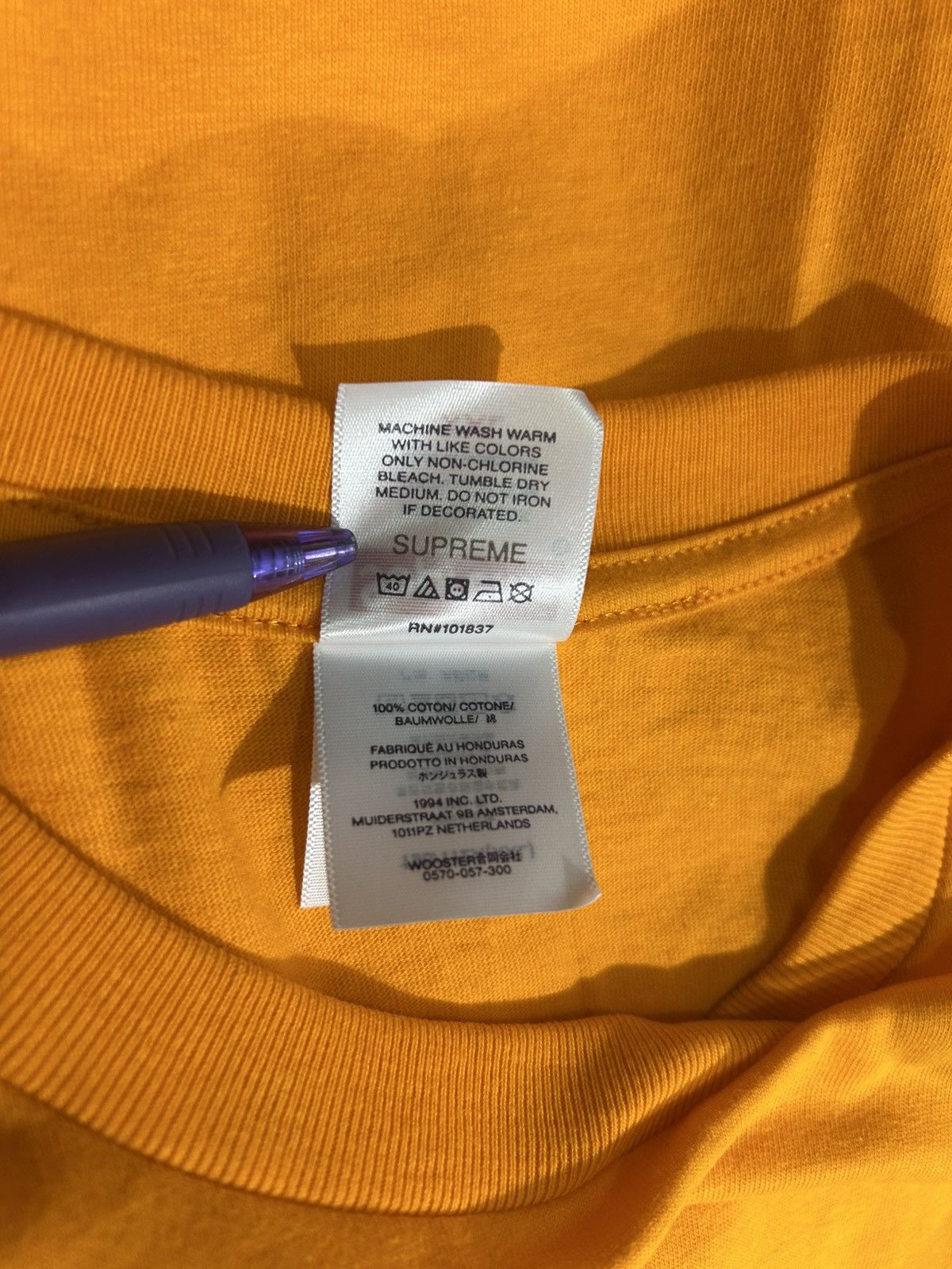 Supreme Supreme Smoke Tee Size US XXL / EU 58 / 5 - 5 Thumbnail