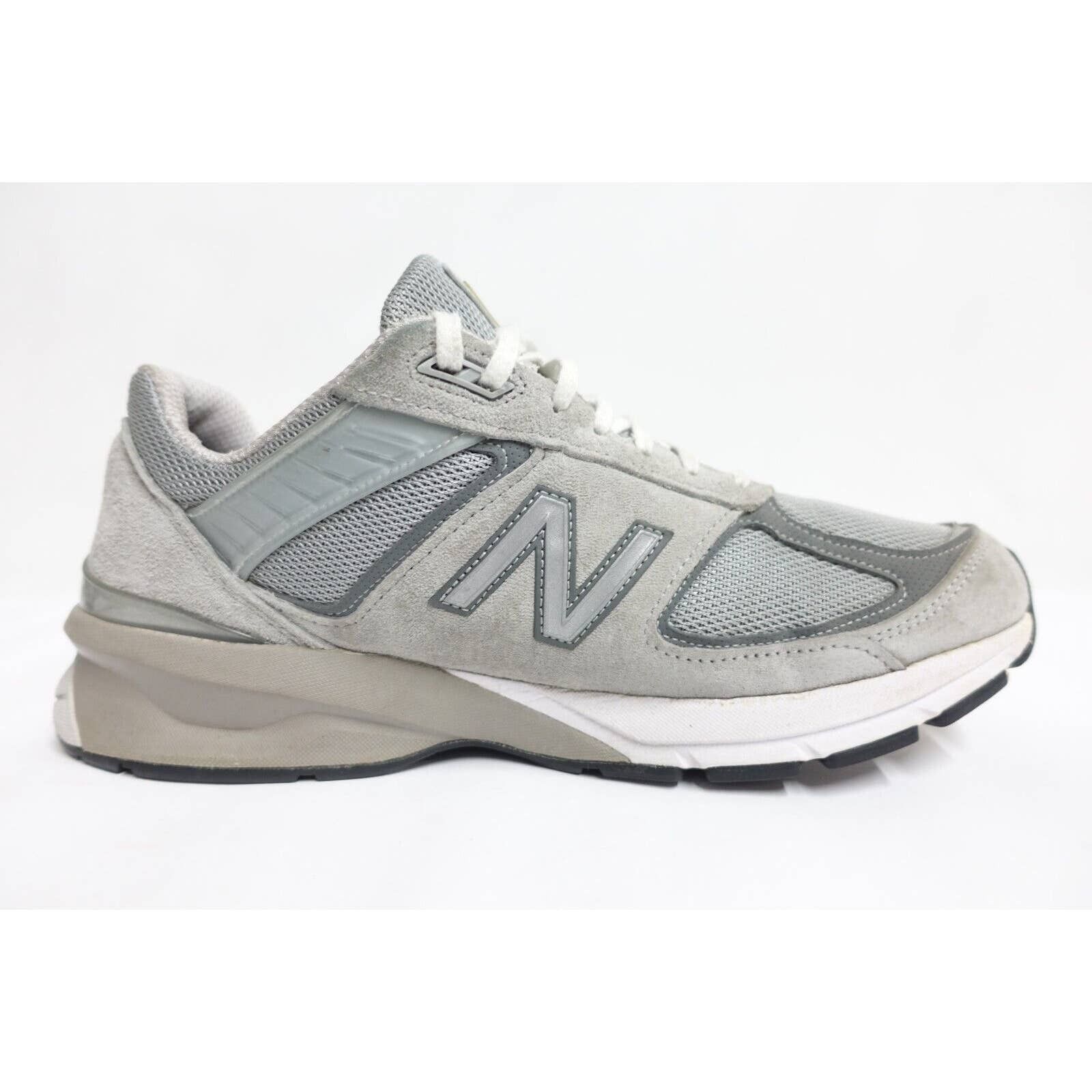 New Balance NEW BALANCE 990v5 Running Shoes Suede 11.5 2E EE Wide Grey Size US 11.5 / EU 44-45 - 5 Thumbnail