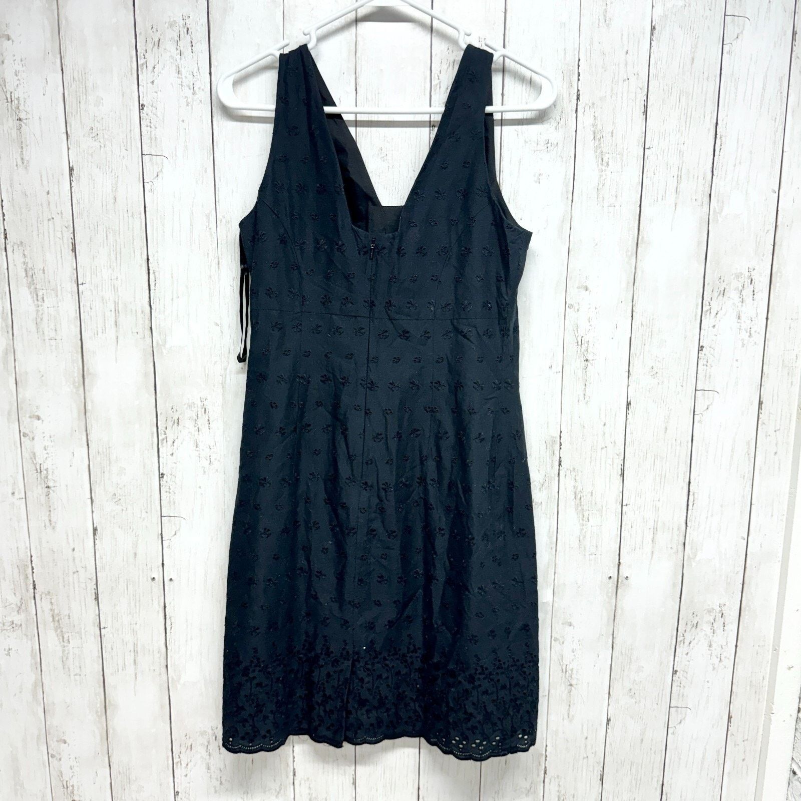 Vintage Vtg Amanda Smith Dress 6P Floral Embroider Sleeveless Mini Size M / US 6-8 / IT 42-44 - 4 Thumbnail