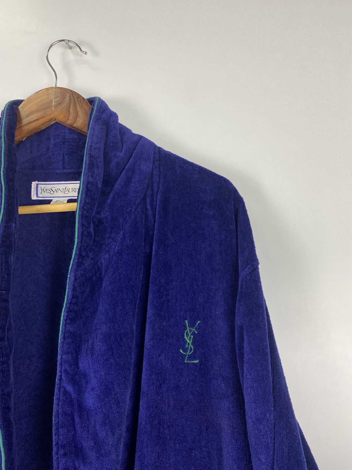 Vintage × Yves Saint Laurent Vintage YSL Pyjamas Jacket Size US M / EU 48-50 / 2 - 10 Thumbnail