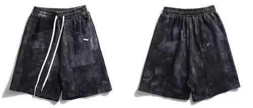 Other 20SS Indigo Union Japan Mable Printed Shorts Size US 32 / EU 48 - 2 Thumbnail