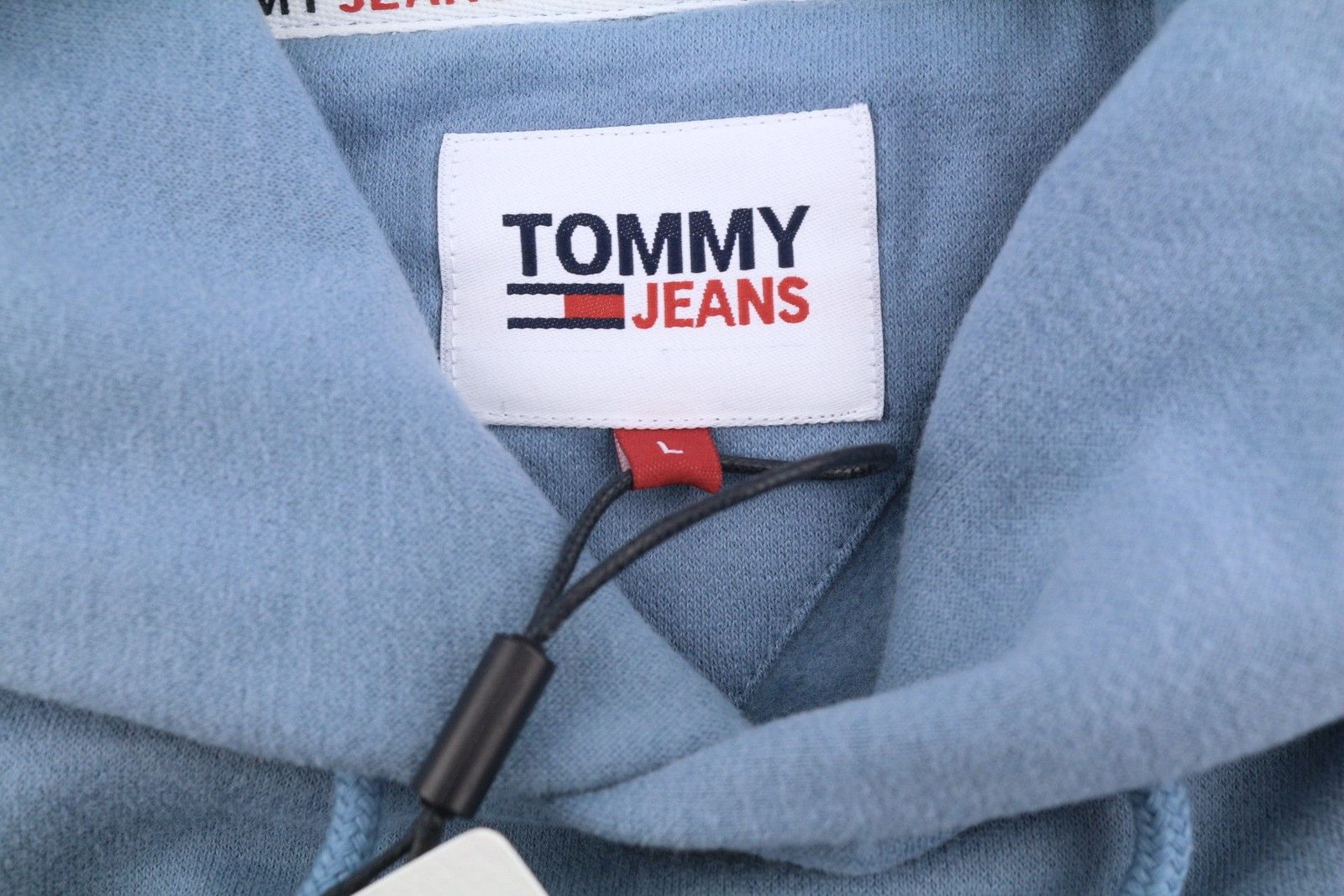 Tommy Hilfiger STRAIGHT LOCO L Blue Logo Hoodie 87405 Size US L / EU 52-54 / 3 - 11 Thumbnail