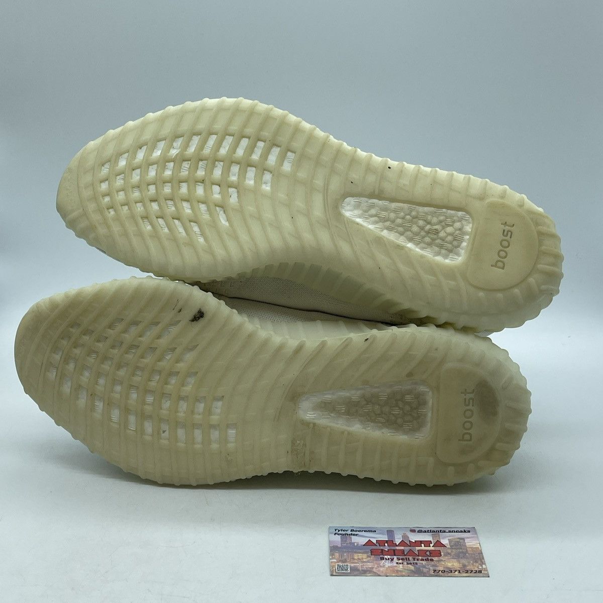 Adidas Yeezy boost 350 bone Size US 14 / EU 47 - 7 Thumbnail