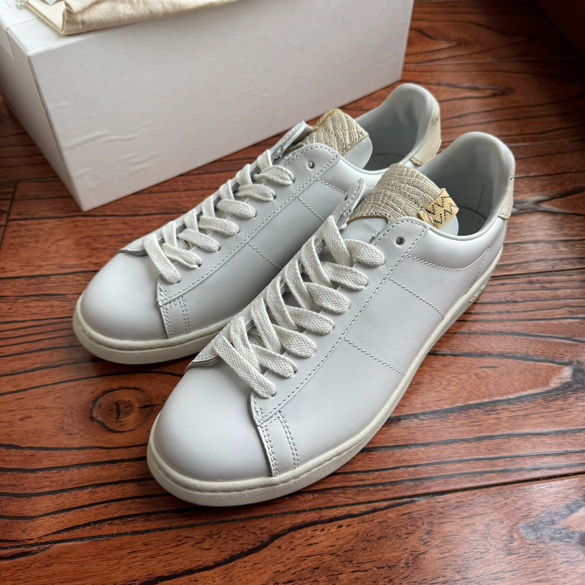 Visvim Visvim 25ss Corda Folk Ostrich Leather Sneakers Size US 9 / EU 42 - 1 Thumbnail