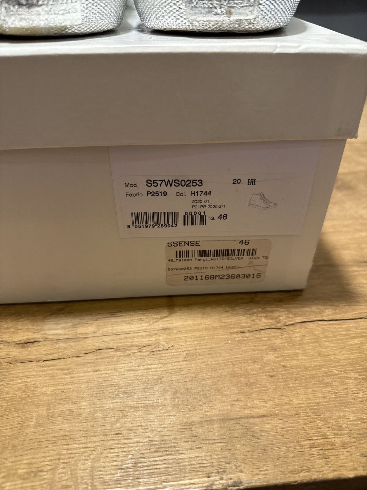 Maison Margiela Tabi High Top Glitter Size US 13 / EU 46 - 5 Thumbnail