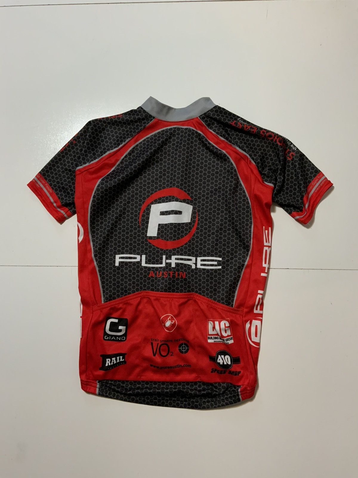 Other Castelli Pure Austin Fitness Cycling Team Bike Zip Jersey Size US M / EU 48-50 / 2 - 2 Thumbnail