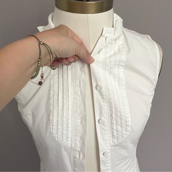 Allsaints All Saints Cotton Sleeveless Shirt A-line Dress - XXS/XS Size XS / US 0-2 / IT 36-38 - 4 Thumbnail