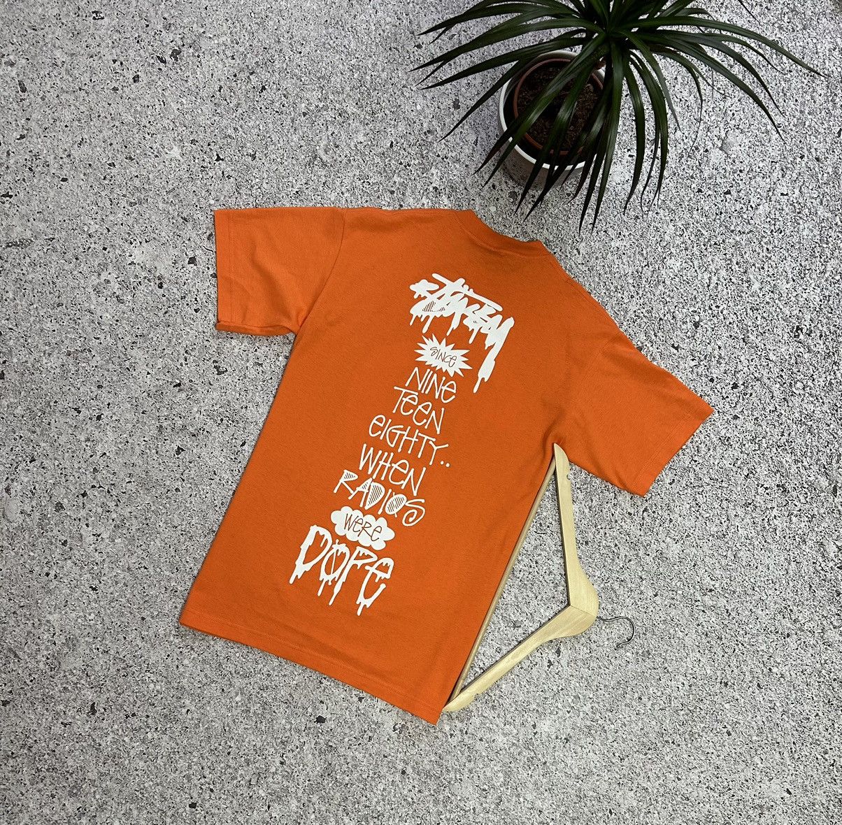 Stussy × Vintage Vintage 90’s Stussy Made In USA Skate Gang T-Shirt Y2K Hype Size US M / EU 48-50 / 2 - 2 Thumbnail