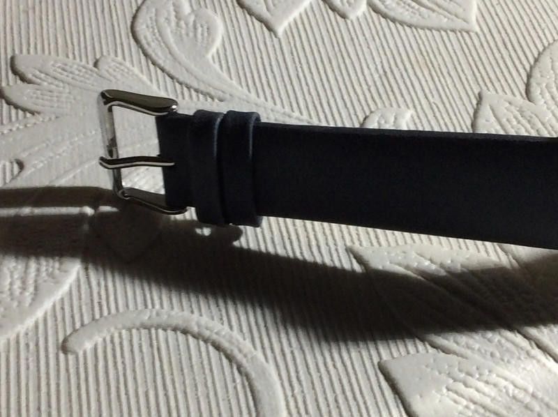 Designer Unknown men's white dial leather strap watch Size ONE SIZE - 8 Thumbnail