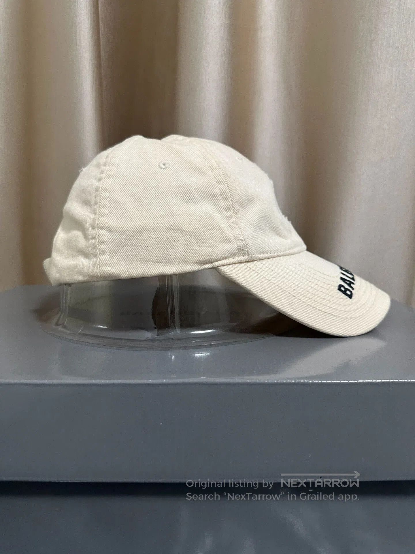 Balenciaga balenciaga embroidered logo baseball cap. Size ONE SIZE - 3 Thumbnail