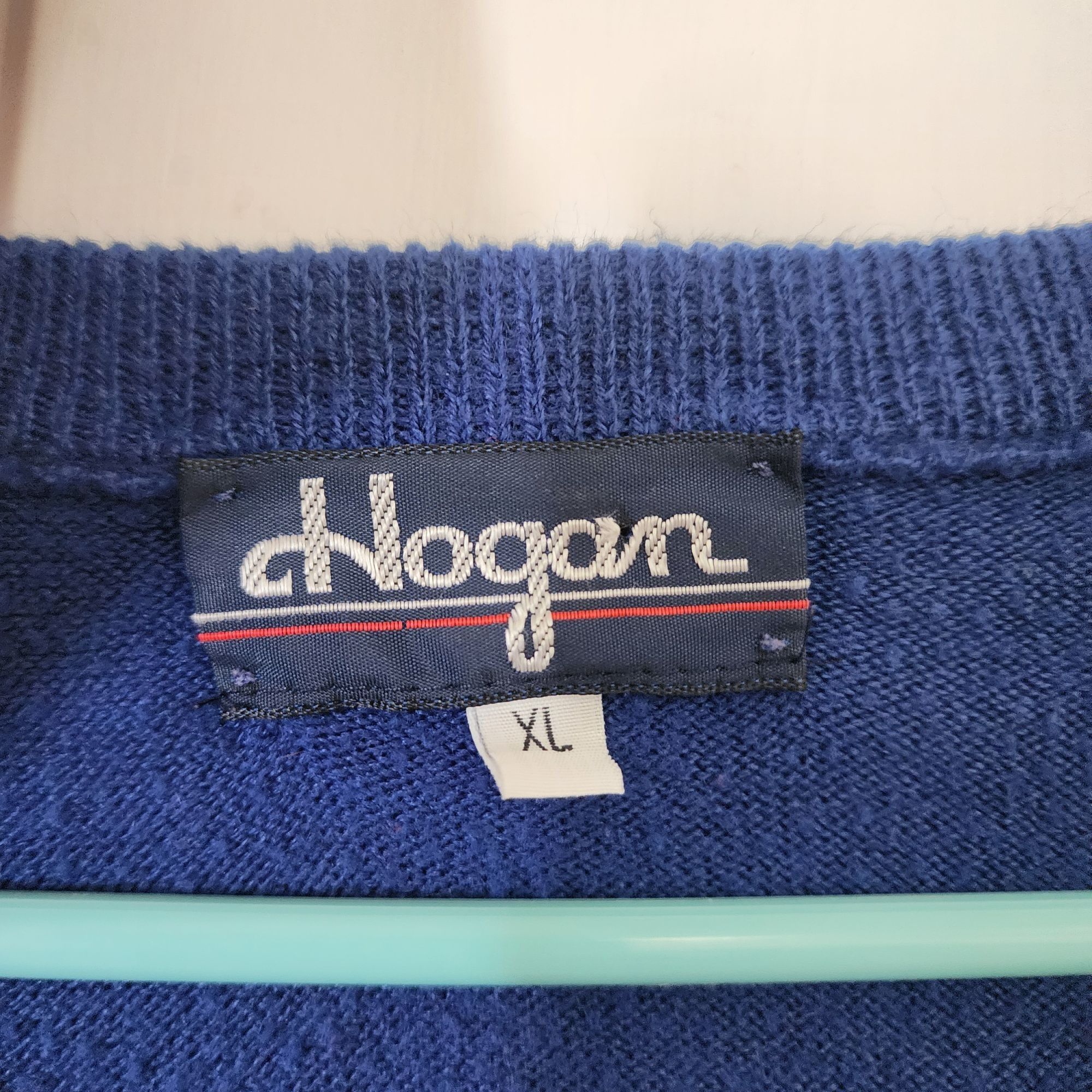 Hogan Vintage Grandpa V-neck Sweater Cat Island Club Mens L XL Vt Size US XL / EU 56 / 4 - 3 Thumbnail