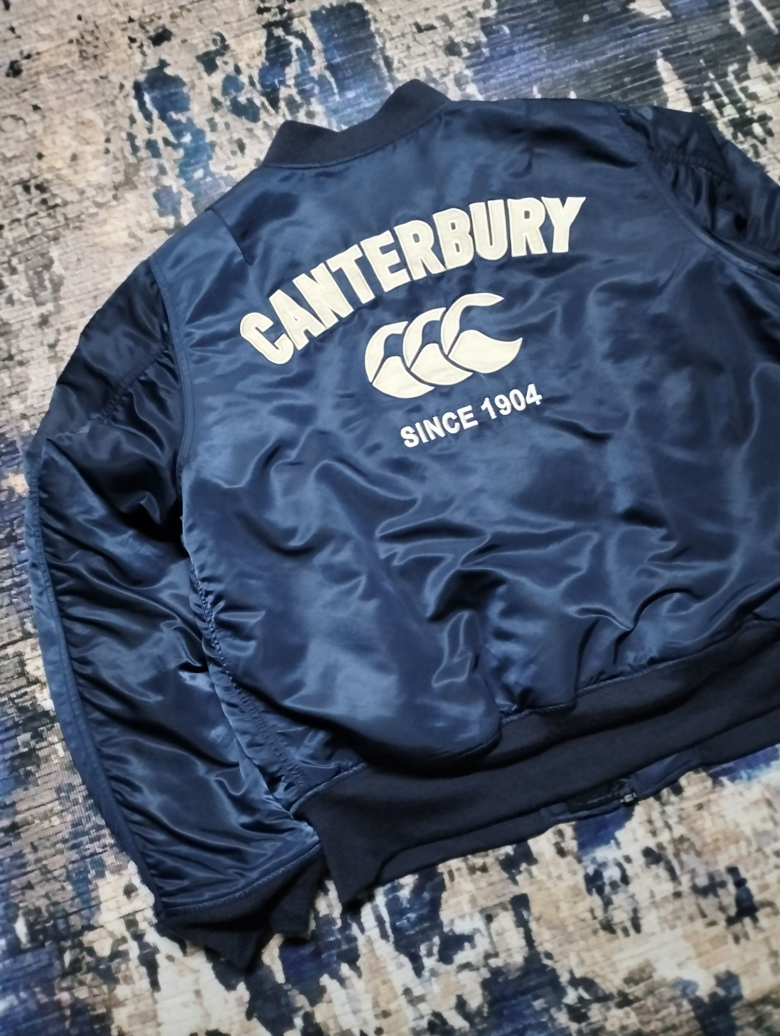 Canterbury of New Zealand Canterbury Ma-1 Bomber Jacket Embroidered Logo Size US L / EU 52-54 / 3 - 5 Thumbnail