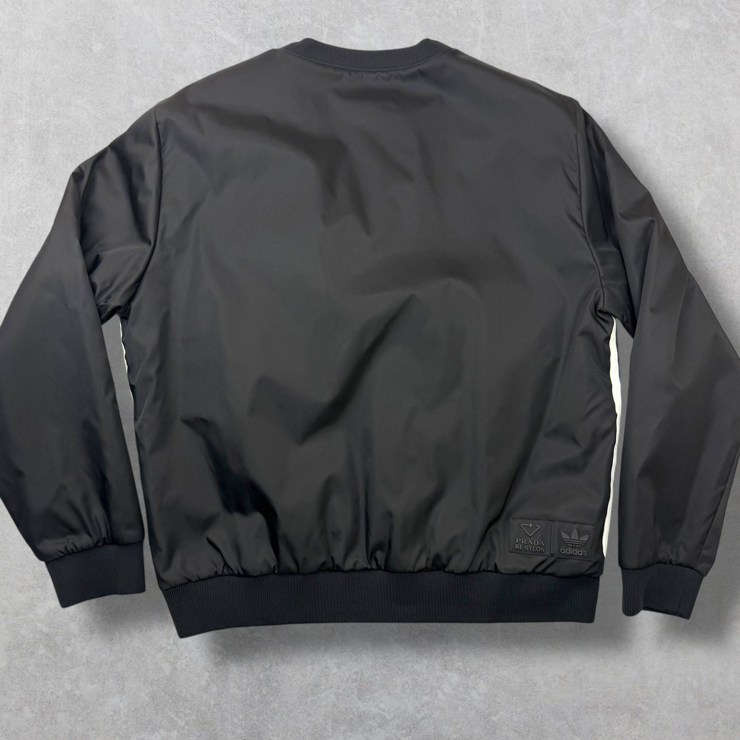 Prada Prada Adidas Re-Nylon Black Sweatshirt XL Size US XL / EU 56 / 4 - 2 Thumbnail