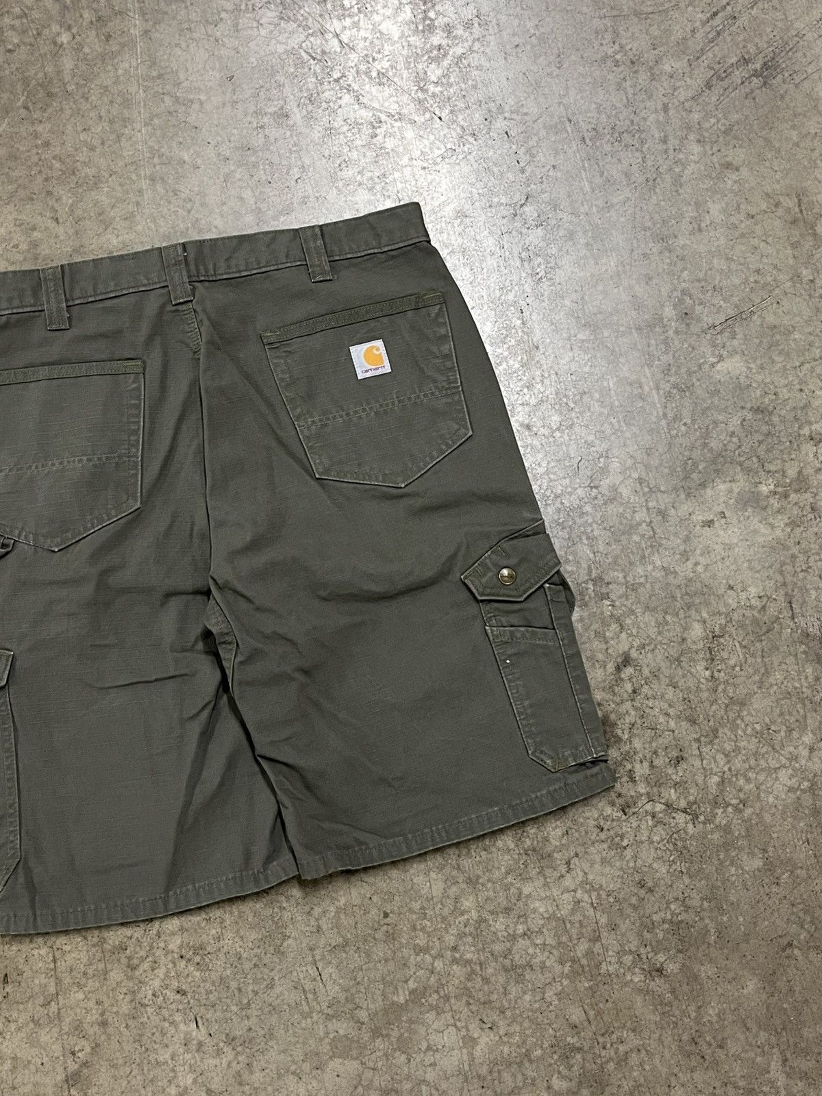 Carhartt × Vintage Carhartt baggy fit shorts cargo carpenter skater streetwear Size US 36 / EU 52 - 2 Thumbnail