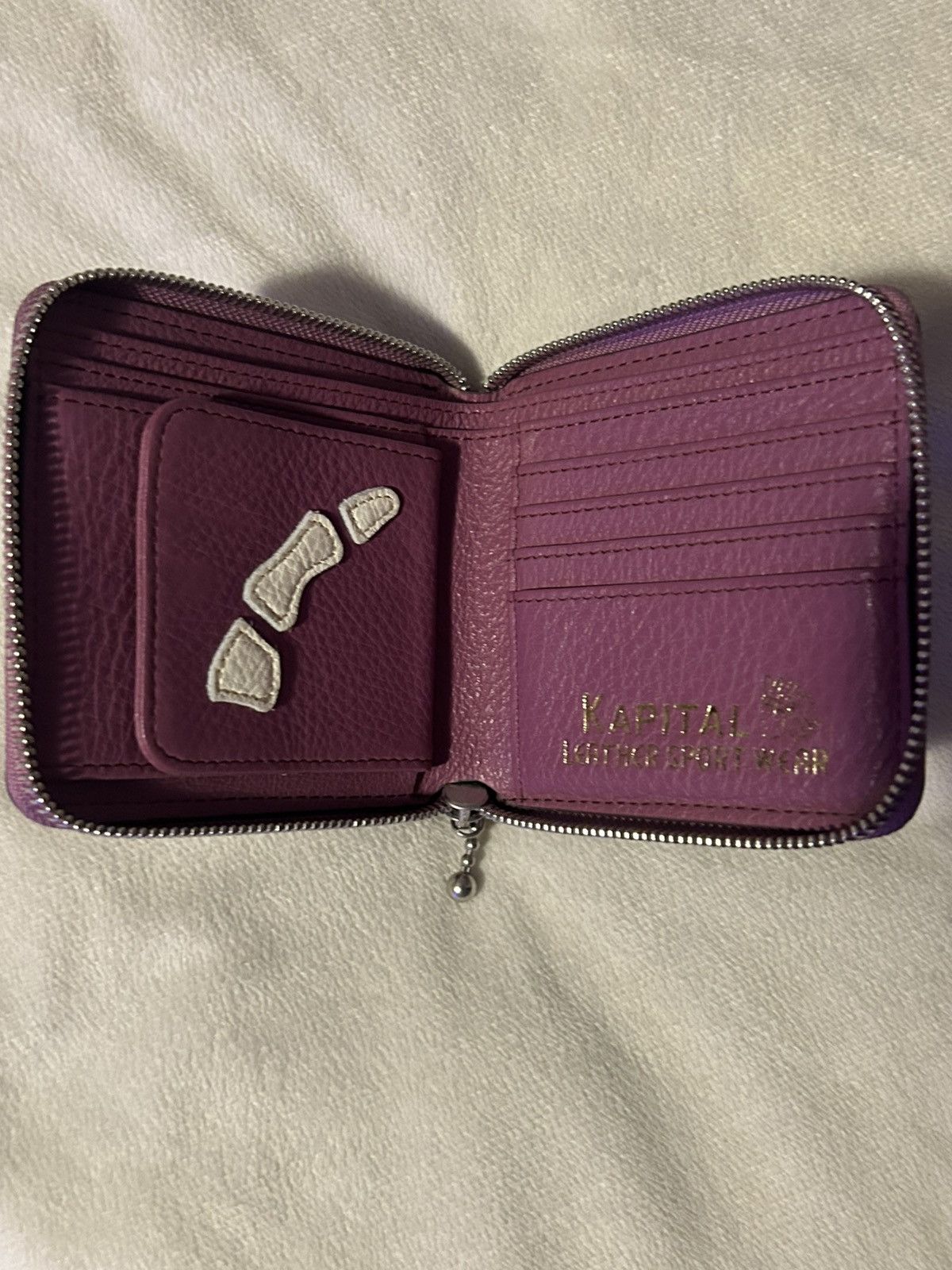 Kapital Kapital bone wallet purple Size ONE SIZE - 2 Thumbnail