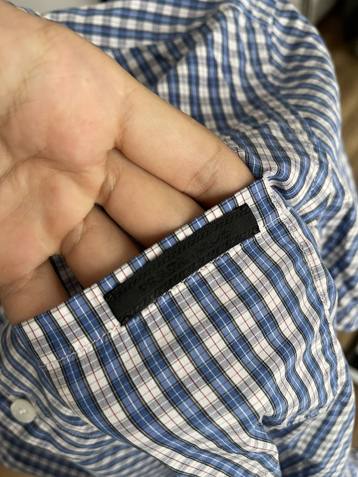 Other Prada Milano Checked Shirt Button Up Size US M / EU 48-50 / 2 - 7 Thumbnail