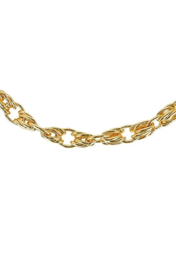 Saint Laurent Paris o1bcso1str0226 Size:M/Rope Chain Necklace in Golden Size ONE SIZE - 2 Thumbnail