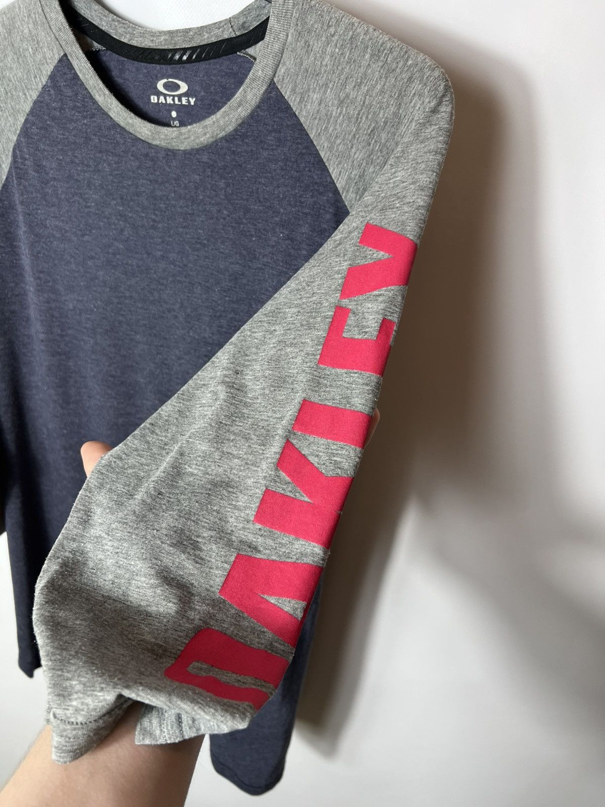 Oakley Vintage y2k Oakley Hydrolix Ambassador 3/4 sleeves Raglan Size US L / EU 52-54 / 3 - 5 Thumbnail