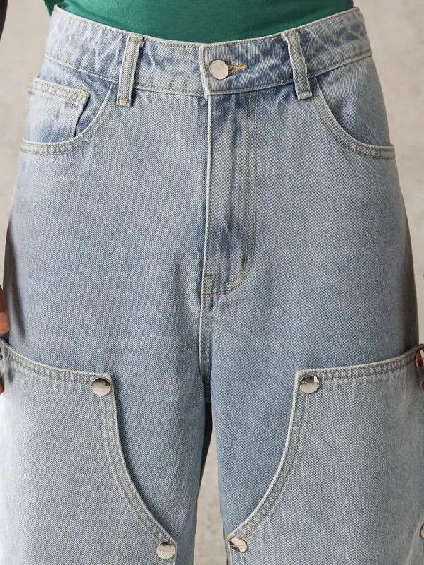 Jean Hazuki x Koga Carpenter Y2k Shorts Jorts Designer Denim Size US 36 / EU 52 - 8 Thumbnail