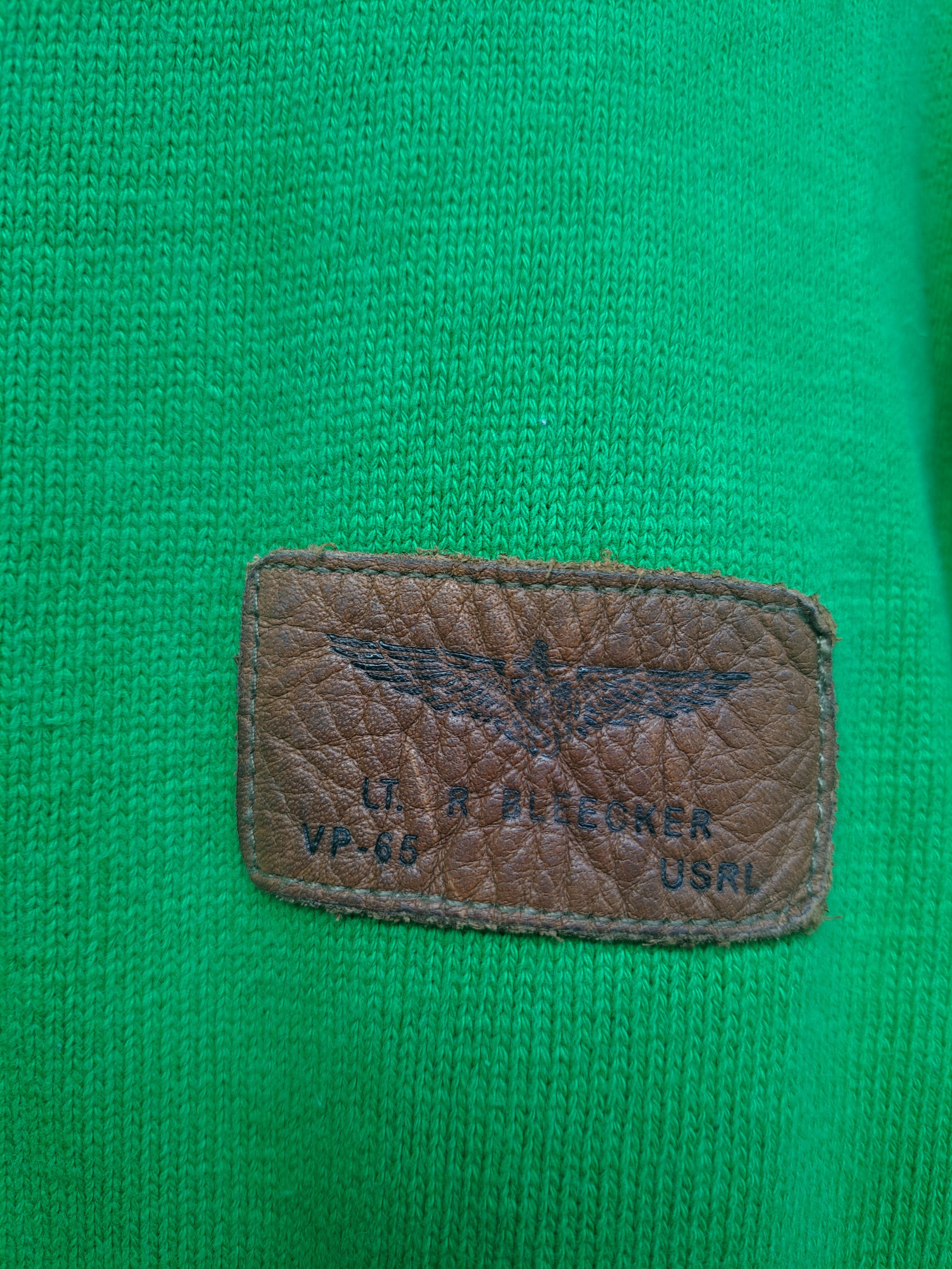 Polo Ralph Lauren Ralph Lauren Polo Knit Wear Bomber Jacket us Air Force Style Size US L / EU 52-54 / 3 - 5 Thumbnail