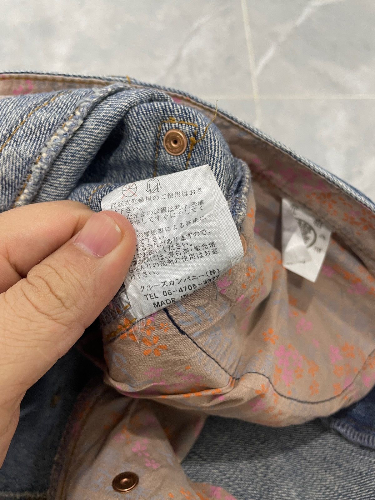 Japanese Brand BUDEN JAPANESE DENIM PANT KOI SUKAJAN STYLE Size US 35 - 11 Thumbnail