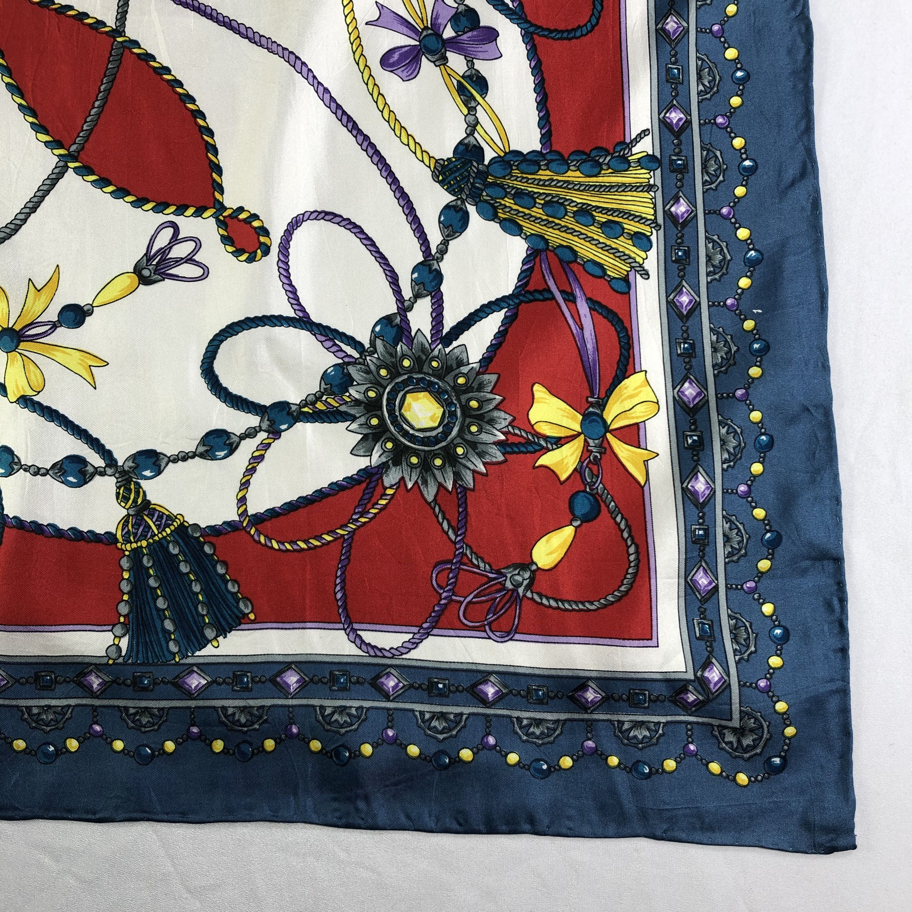 Vintage Vintage Silk Scarf Size ONE SIZE - 4 Thumbnail
