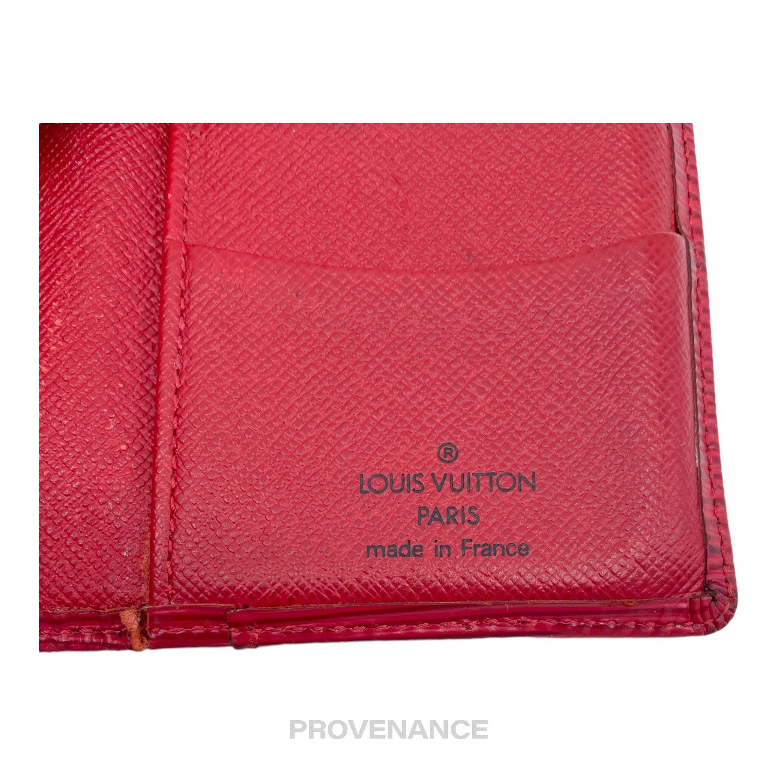 Louis Vuitton 🔴 Louis Vuitton Pocket Organizer - Red Epi Leather Size ONE SIZE - 7 Thumbnail