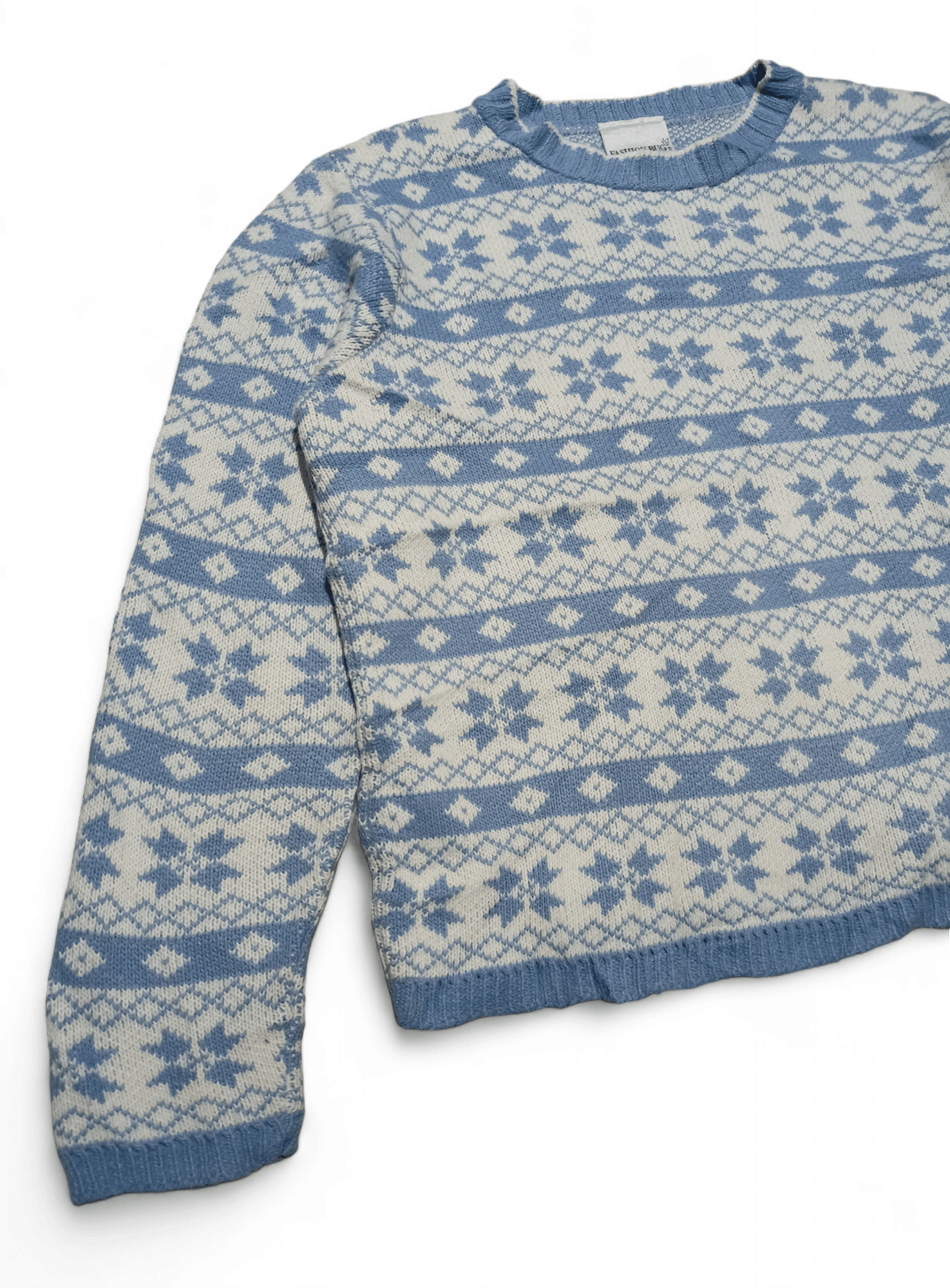 Other Vintage FASHION BUG Women's Aztec Ethnic Motifs Knit Sweater Size L / US 10 / IT 46 - 4 Thumbnail