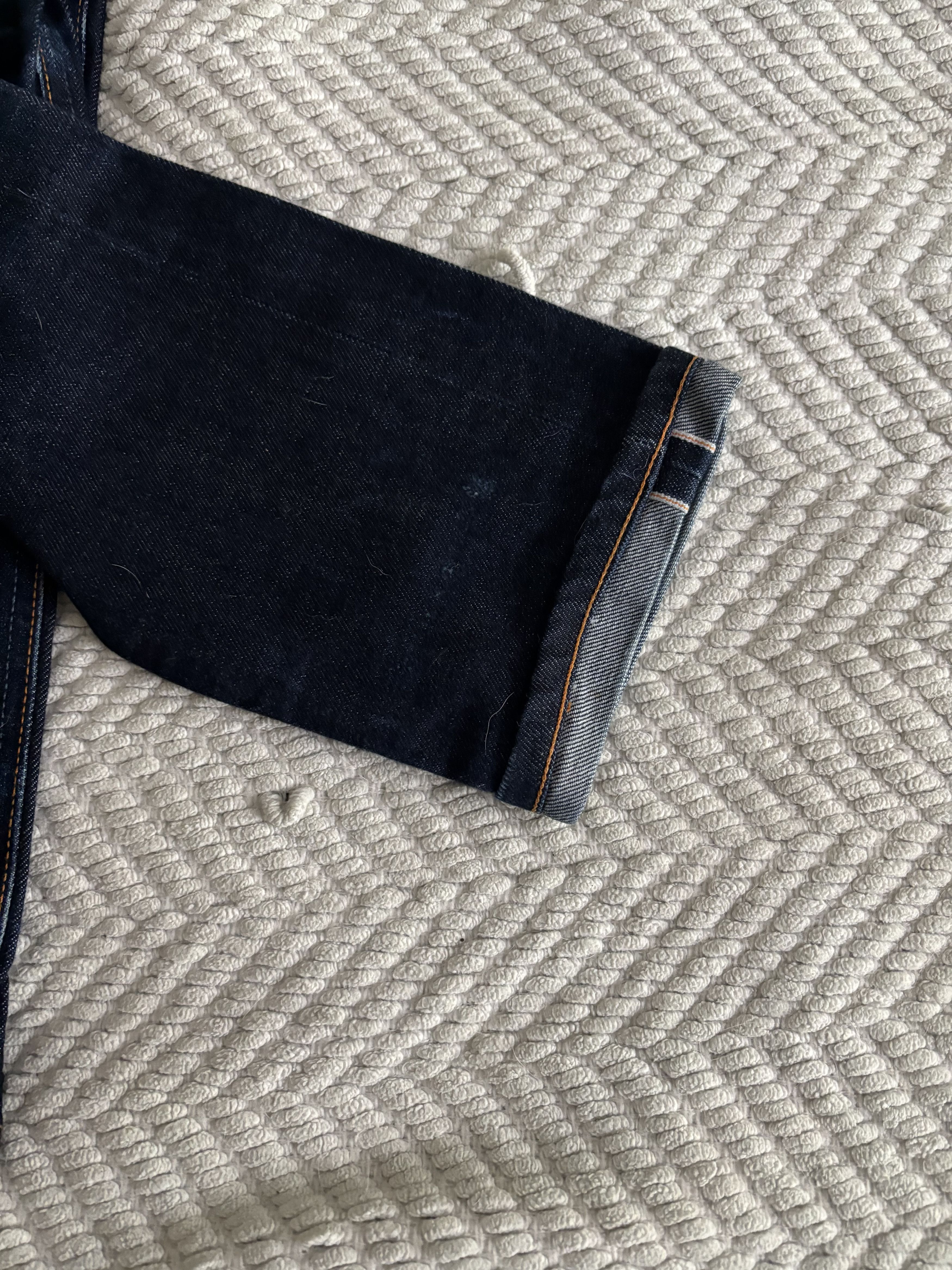 Nudie Jeans Nudie Denim Lean Dean Raw Dry Japan Selvedge Size US 30 / EU 46 - 5 Thumbnail