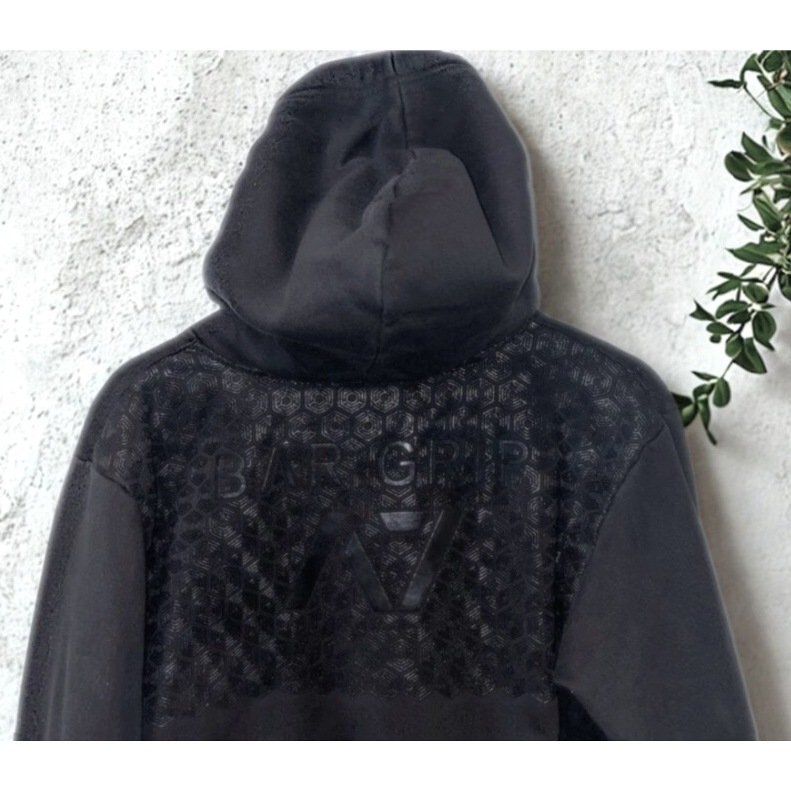 Logo 7 A7 Bar Grip Hoodie Men S Black Powerlifting Sweatshirt Textured Back Logo EUC Size US S / EU 44-46 / 1 - 4 Thumbnail
