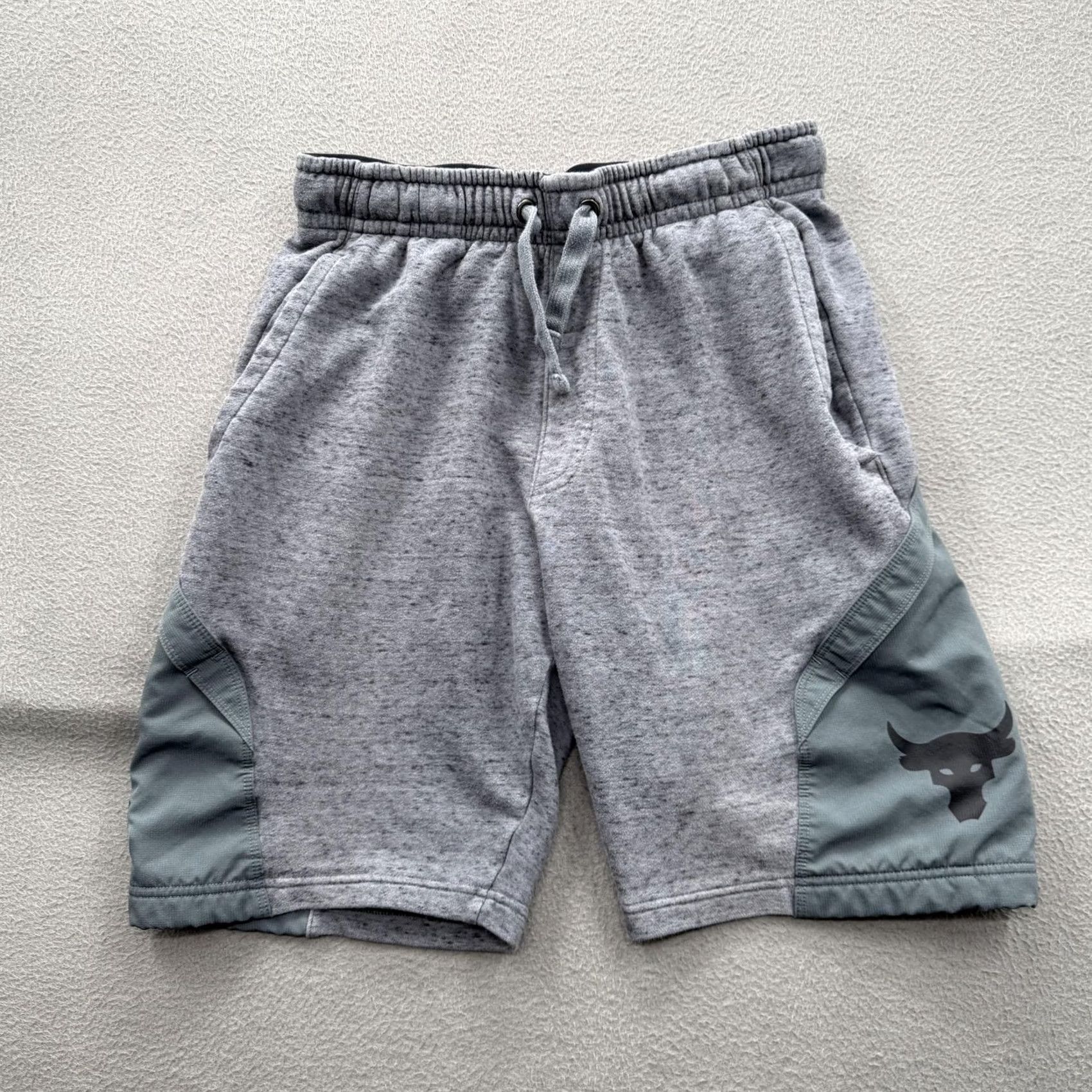 Under Armour Under Armour Shorts Mens Medium Gray Fleece Sweat Project Rock 9 Inseam Athletic Size US 31 - 2 Thumbnail