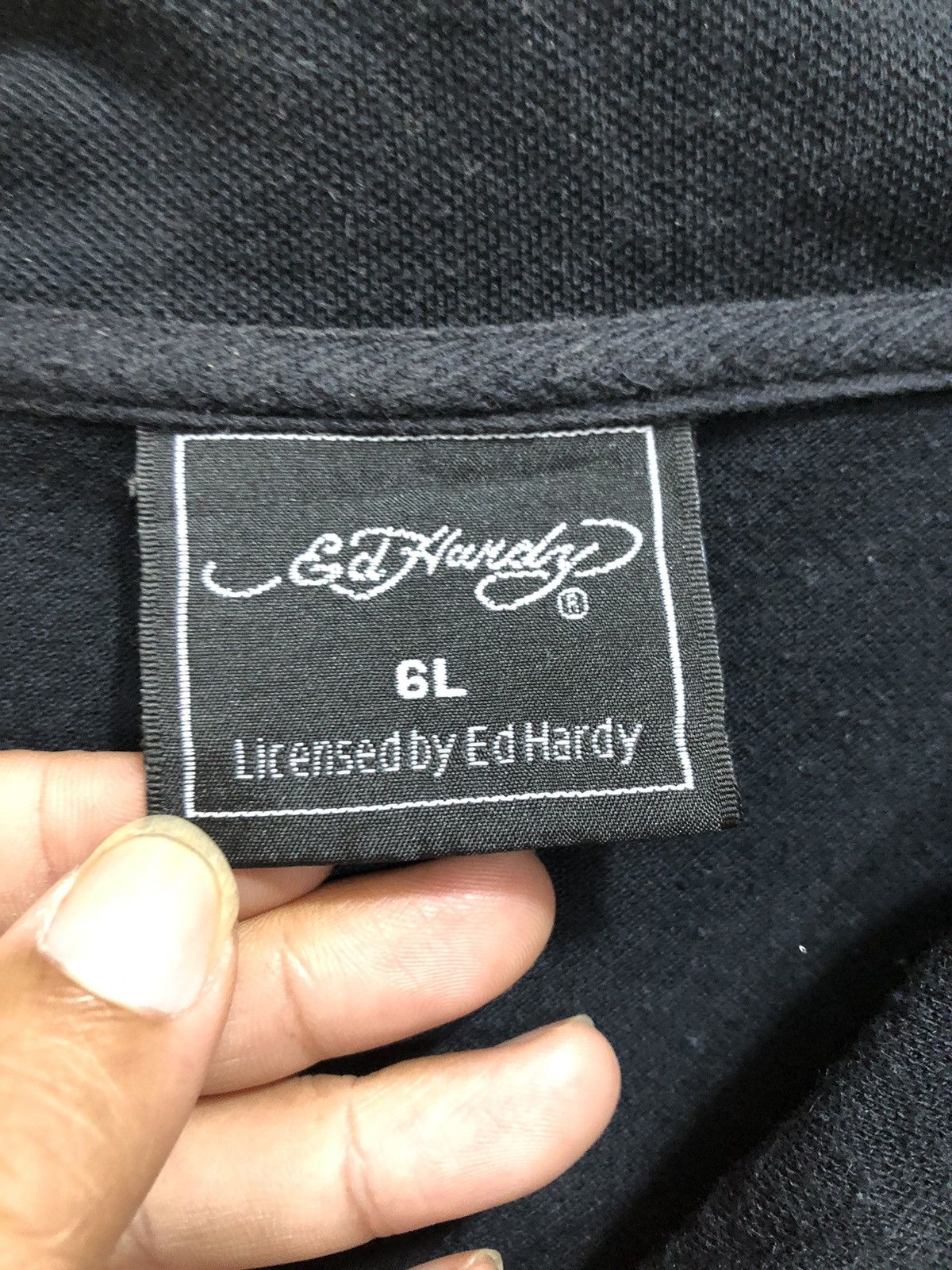 Christian Audigier × Ed Hardy Big Size Ed Hardy Poloshirt Size US XXL / EU 58 / 5 - 6 Thumbnail