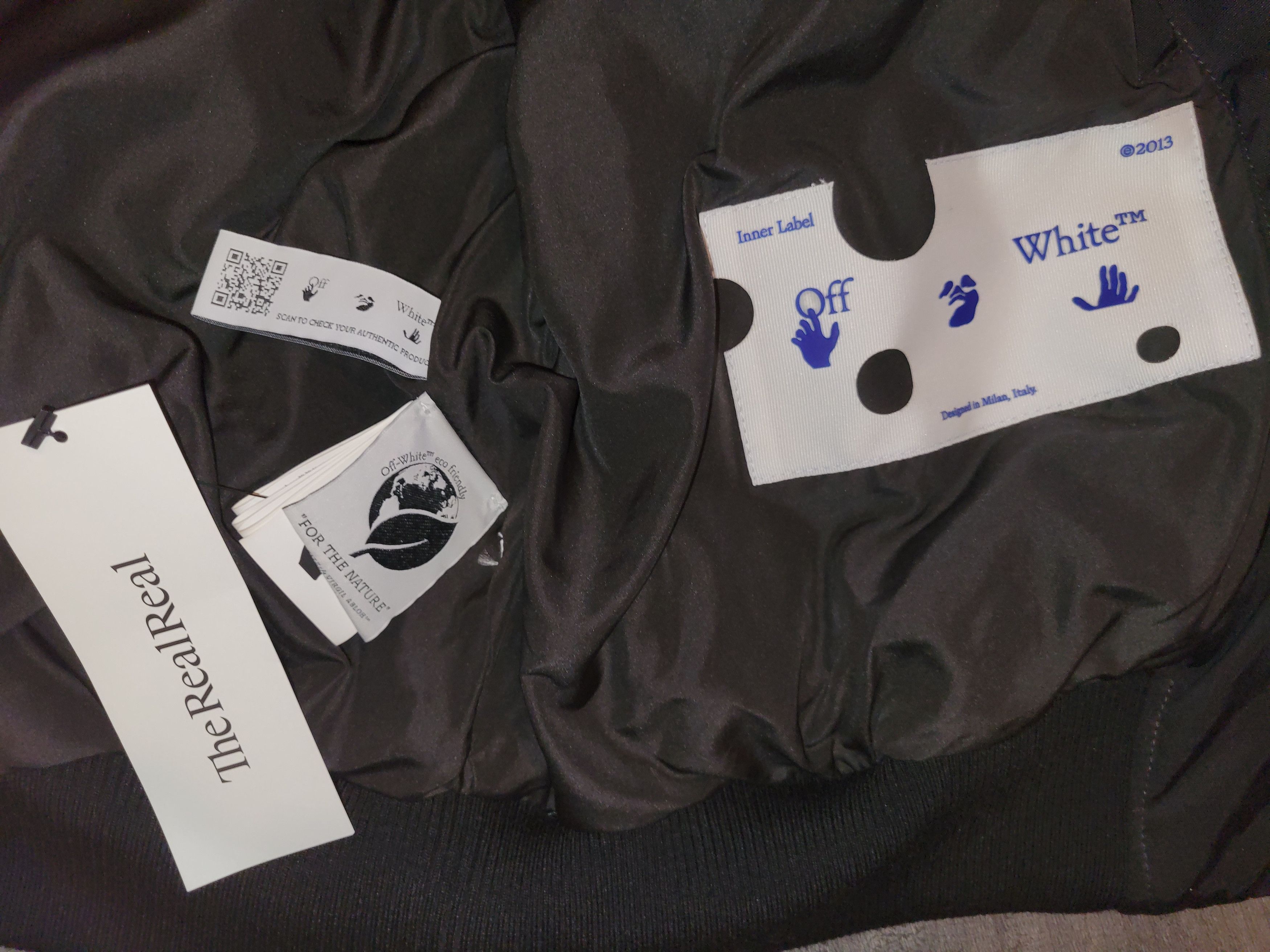 Off-White Off-White Bomber Jacket Size US S / EU 44-46 / 1 - 8 Thumbnail