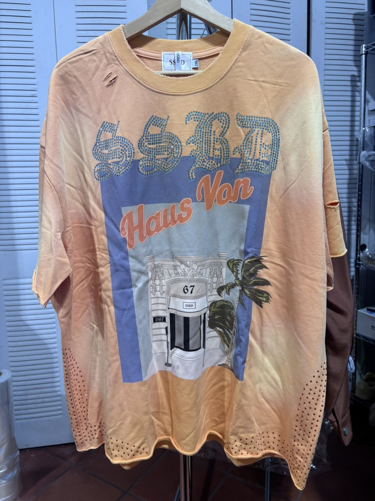 SSDD SSBD Haus Von Orange Tee Size US XXL / EU 58 / 5 - 1 Thumbnail