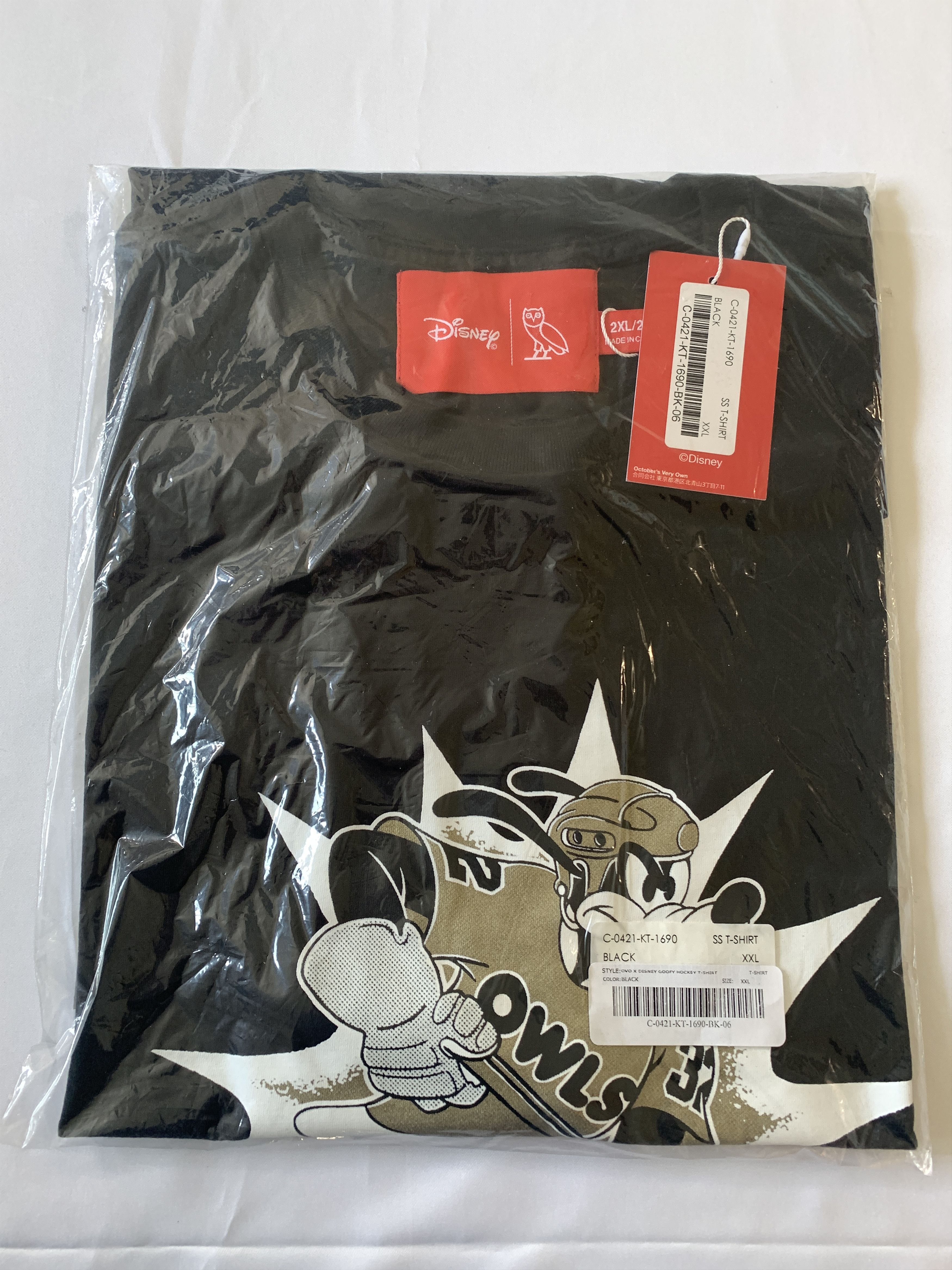 Disney OVO x DISNEY GOOFY "OWLS" T-SHIRT TEE Size US XXL / EU 58 / 5 - 2 Thumbnail