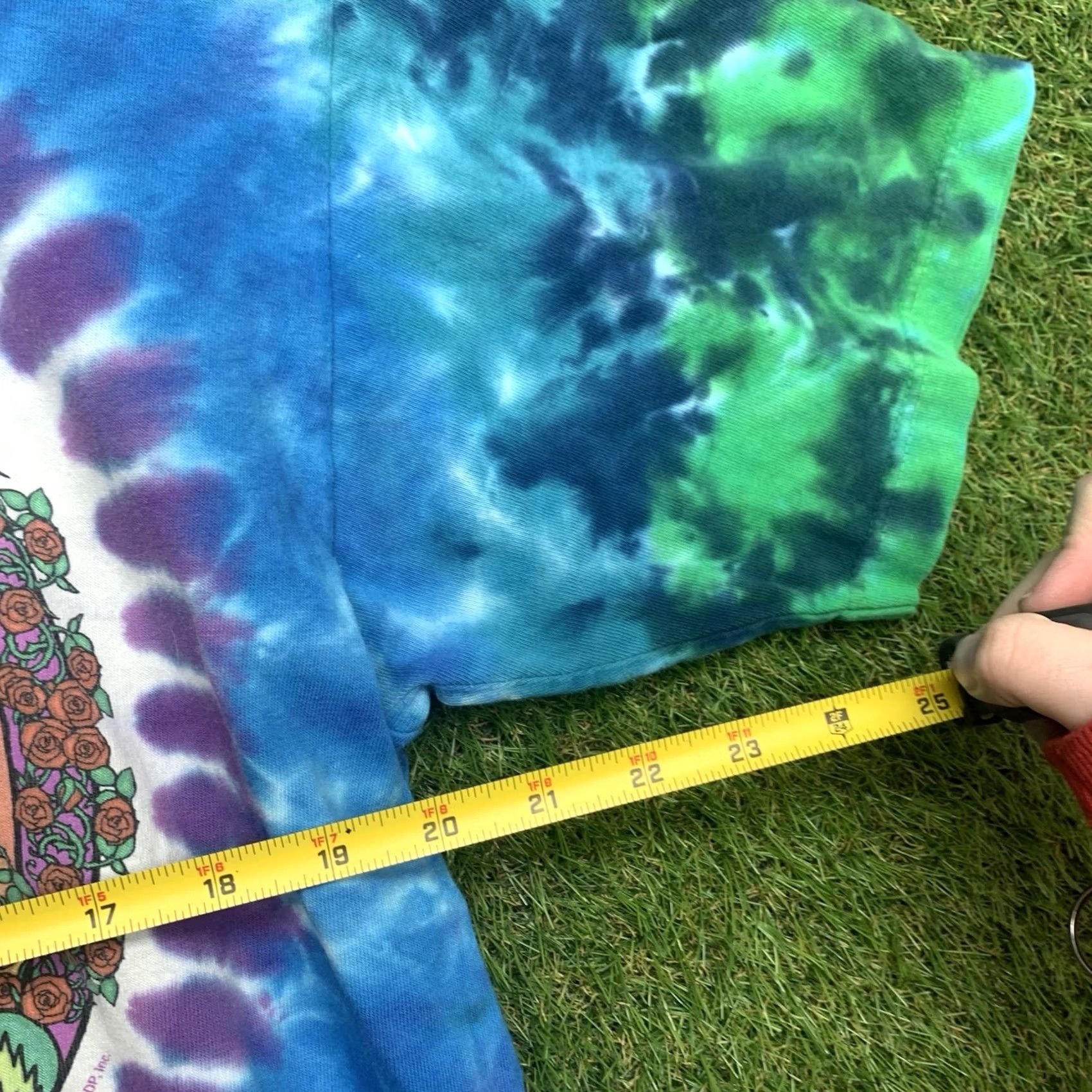 Liquid Blue VINTAGE Liquid Blue Grateful Dead Shirt Mens M Blue Tie Dye Crew Neck Short Sleeve Celtic Mandala Bear AOP 90s Band Graphic Shirt Mens Size US M / EU 48-50 / 2 - 4 Thumbnail