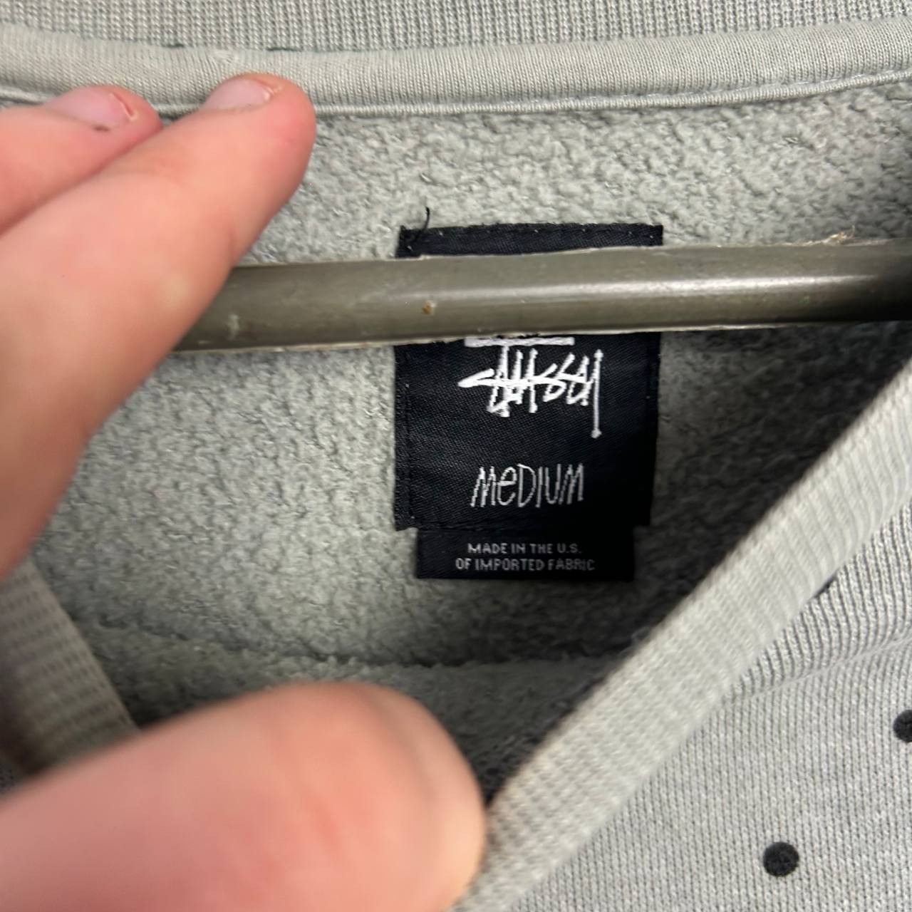 Stussy Designer Stussy Big Logo streetwear y2k opium sweatshirt Size US M / EU 48-50 / 2 - 6 Thumbnail