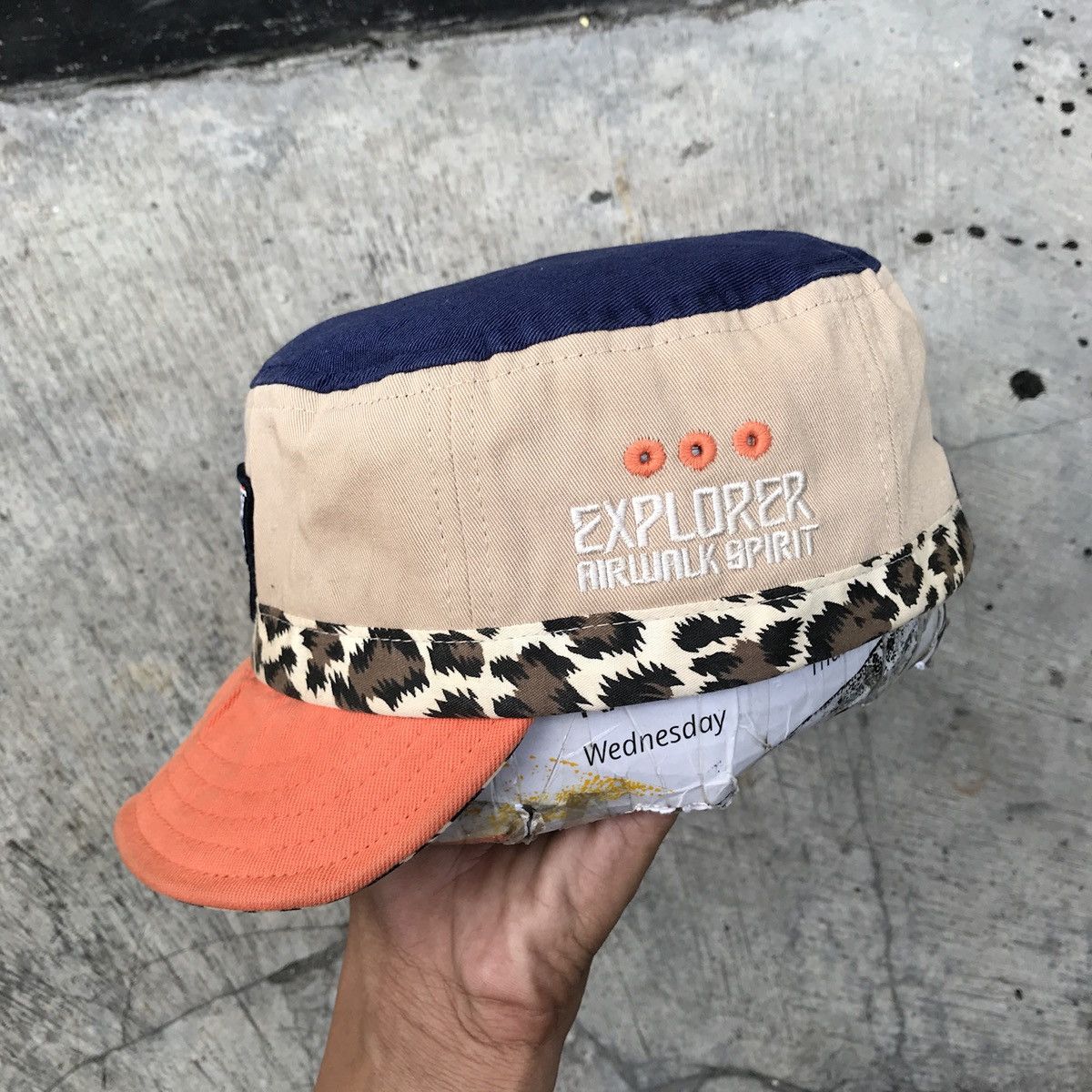 Airwalk Unique airwalk cycle hat with short brim Size ONE SIZE - 5 Thumbnail